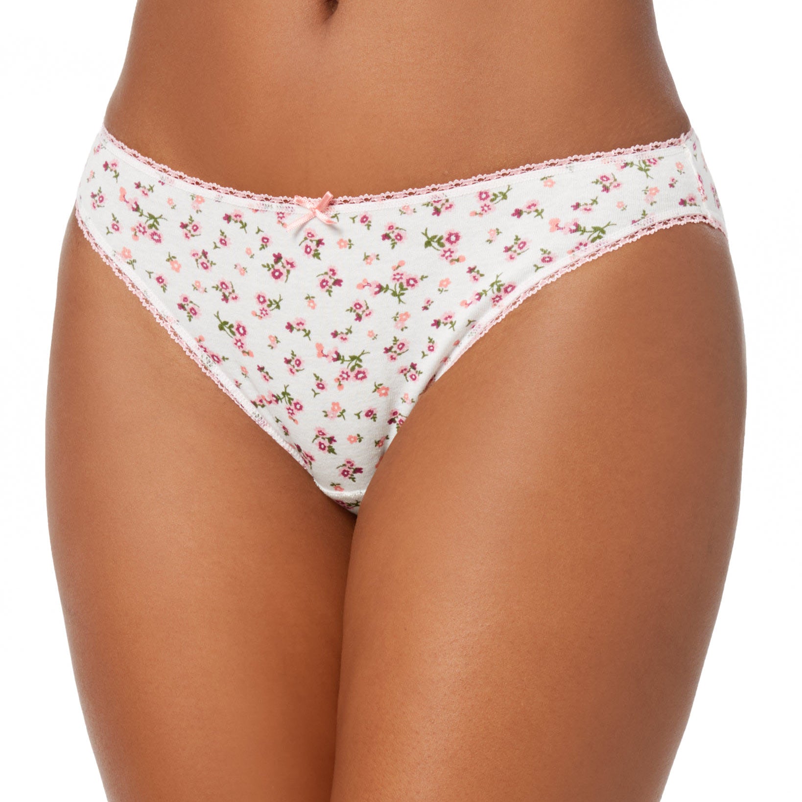 Charter Club Women Pretty Cotton Bikini Underwear Lofty Lark