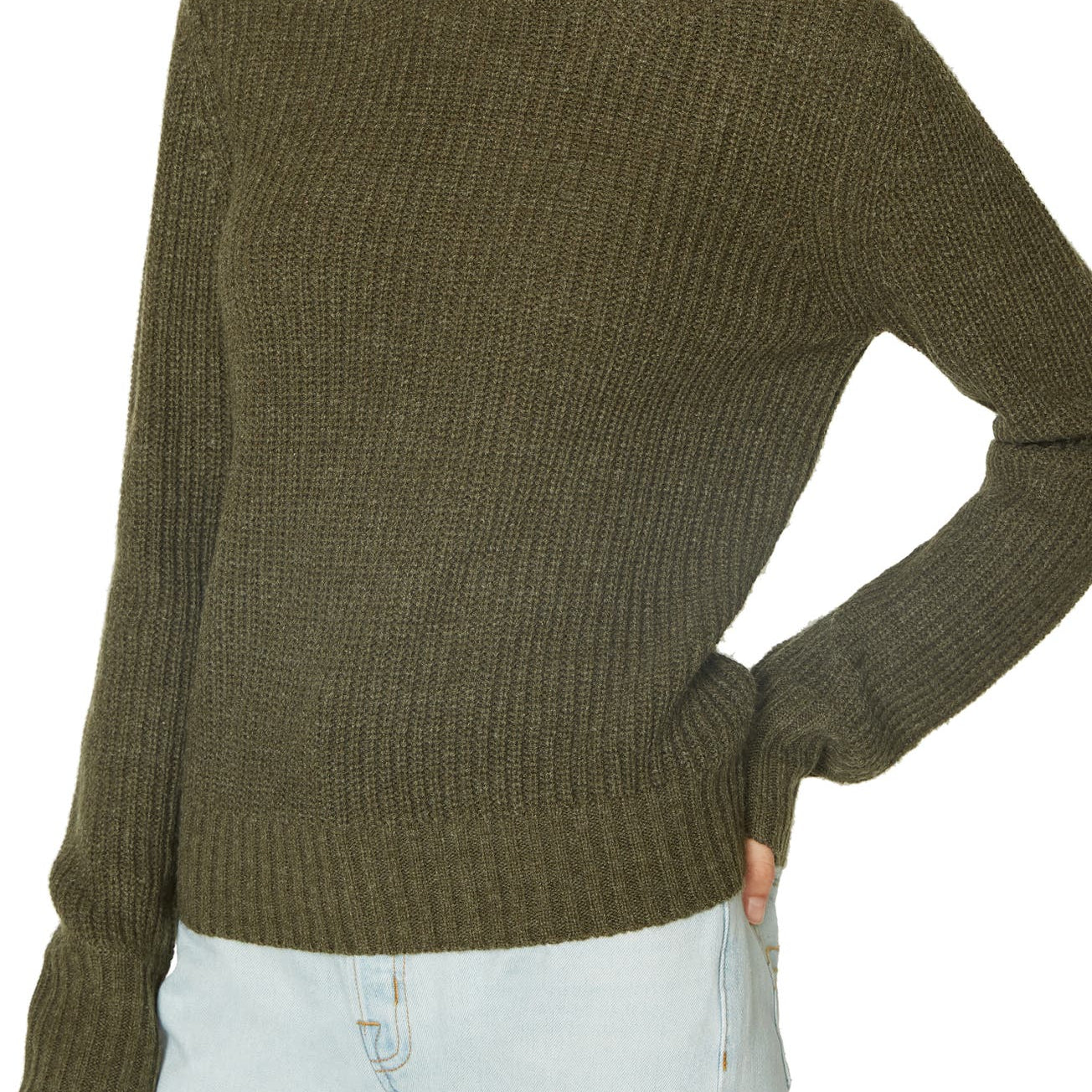 Sanctuary Women Open Back Sweater