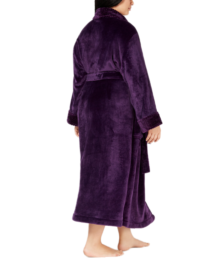 Charter Club Women Plus Long Wrap Robe