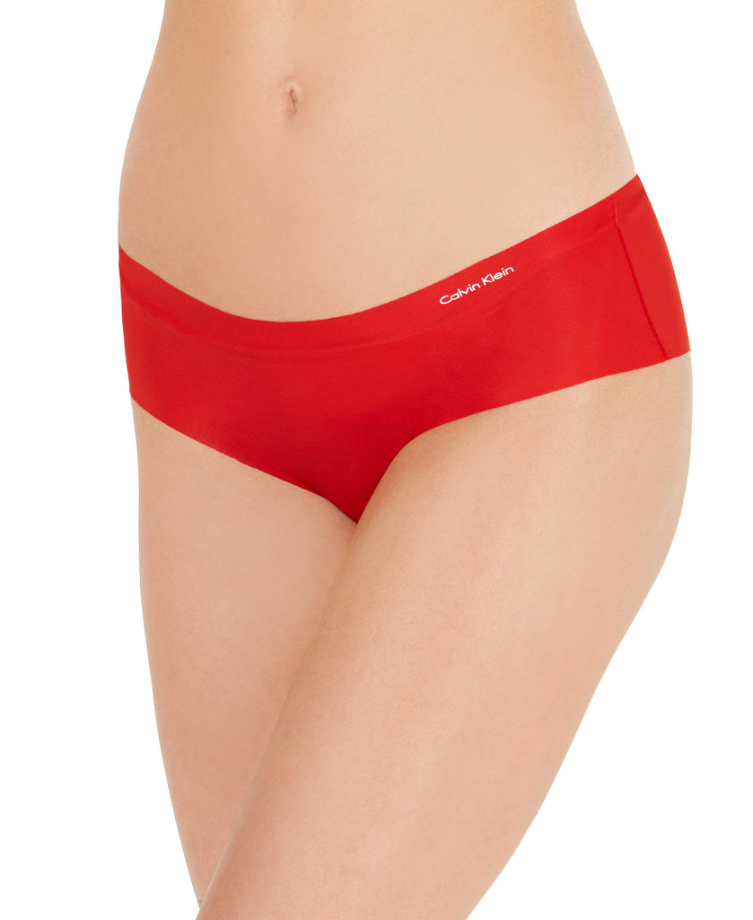 Calvin Klein Women Invisibles Hipster Underwear D3429 Manic Red