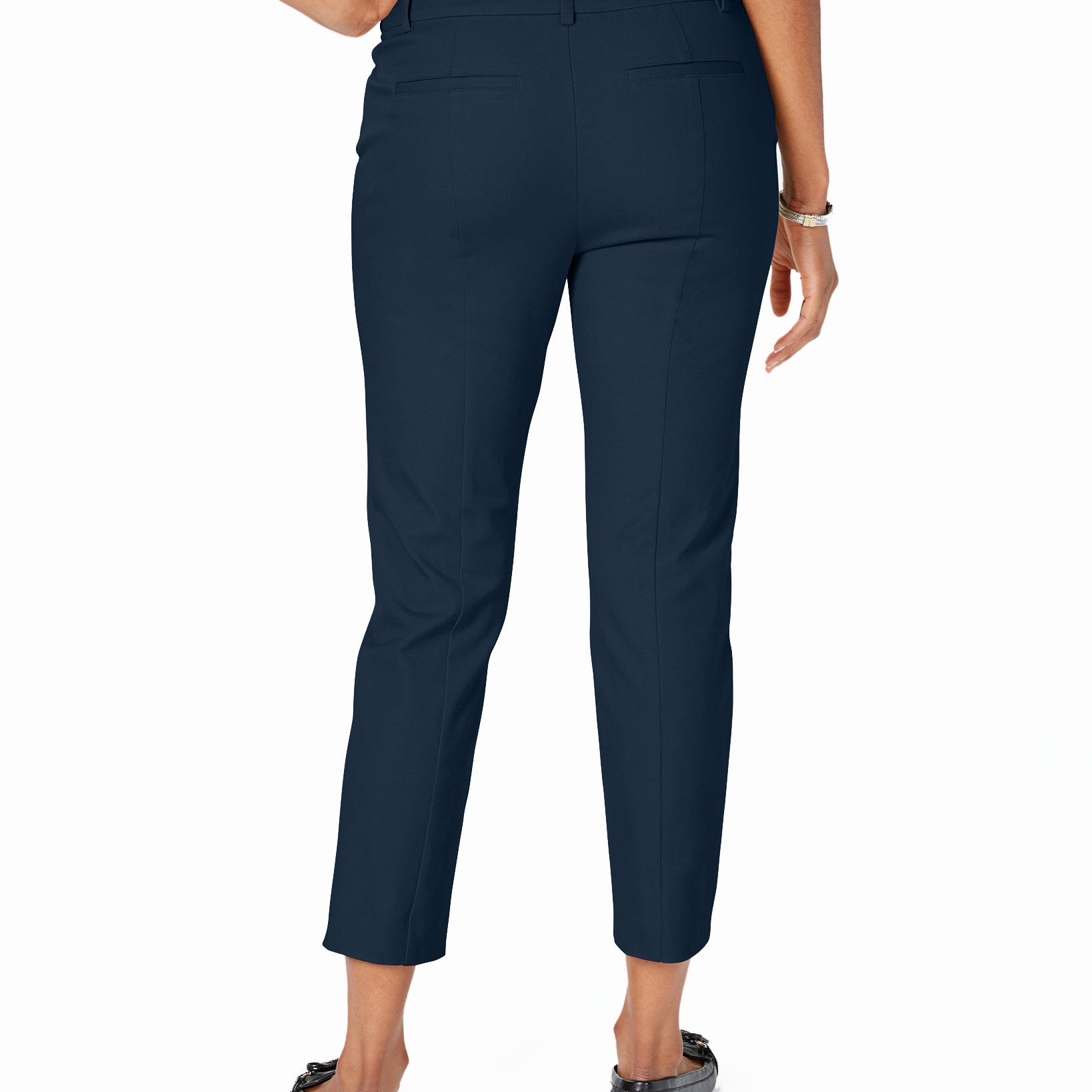 Charter Club Women Petite Newport Tummy Control Cropped Pants