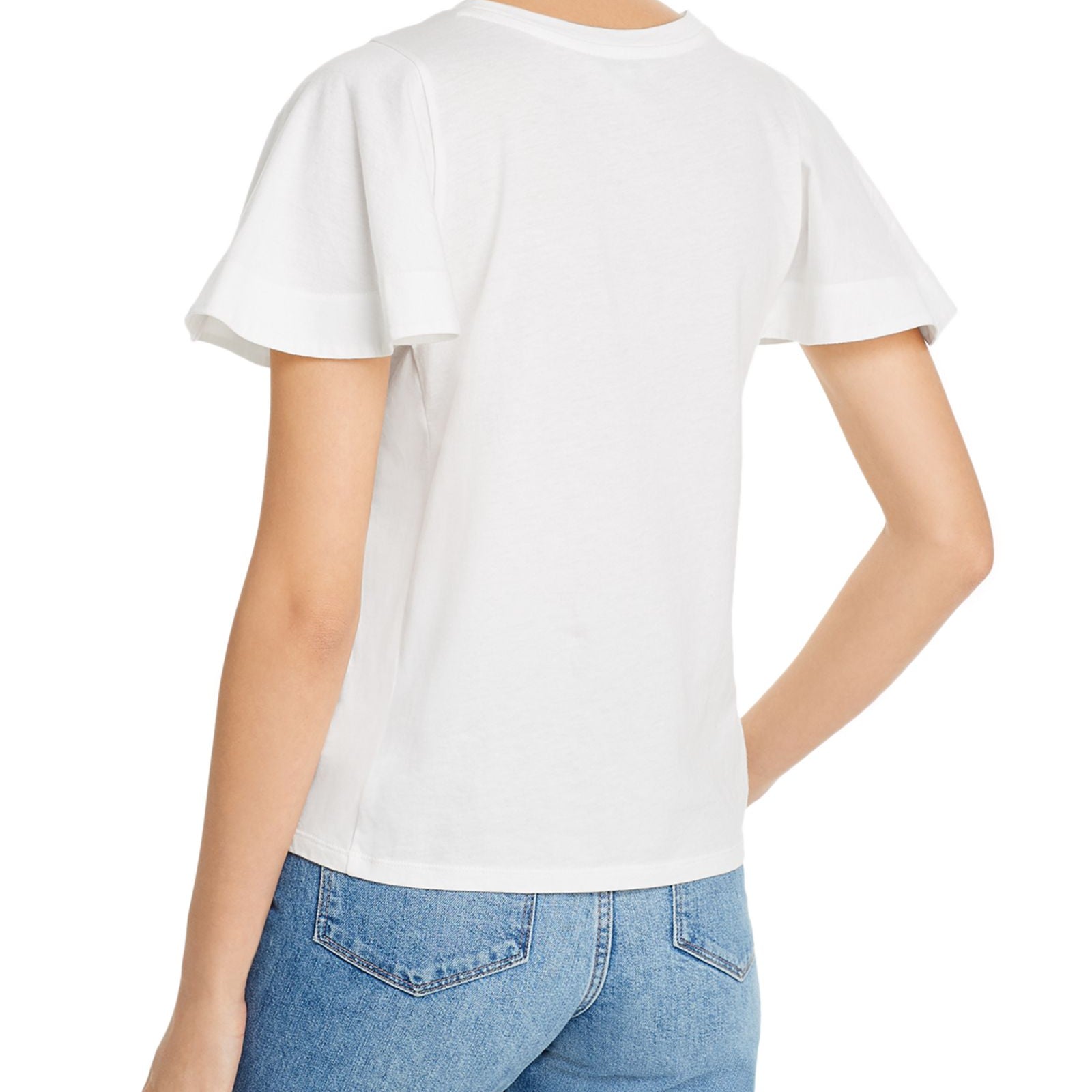Joie Women Aeowin Flutter Sleeve Tee