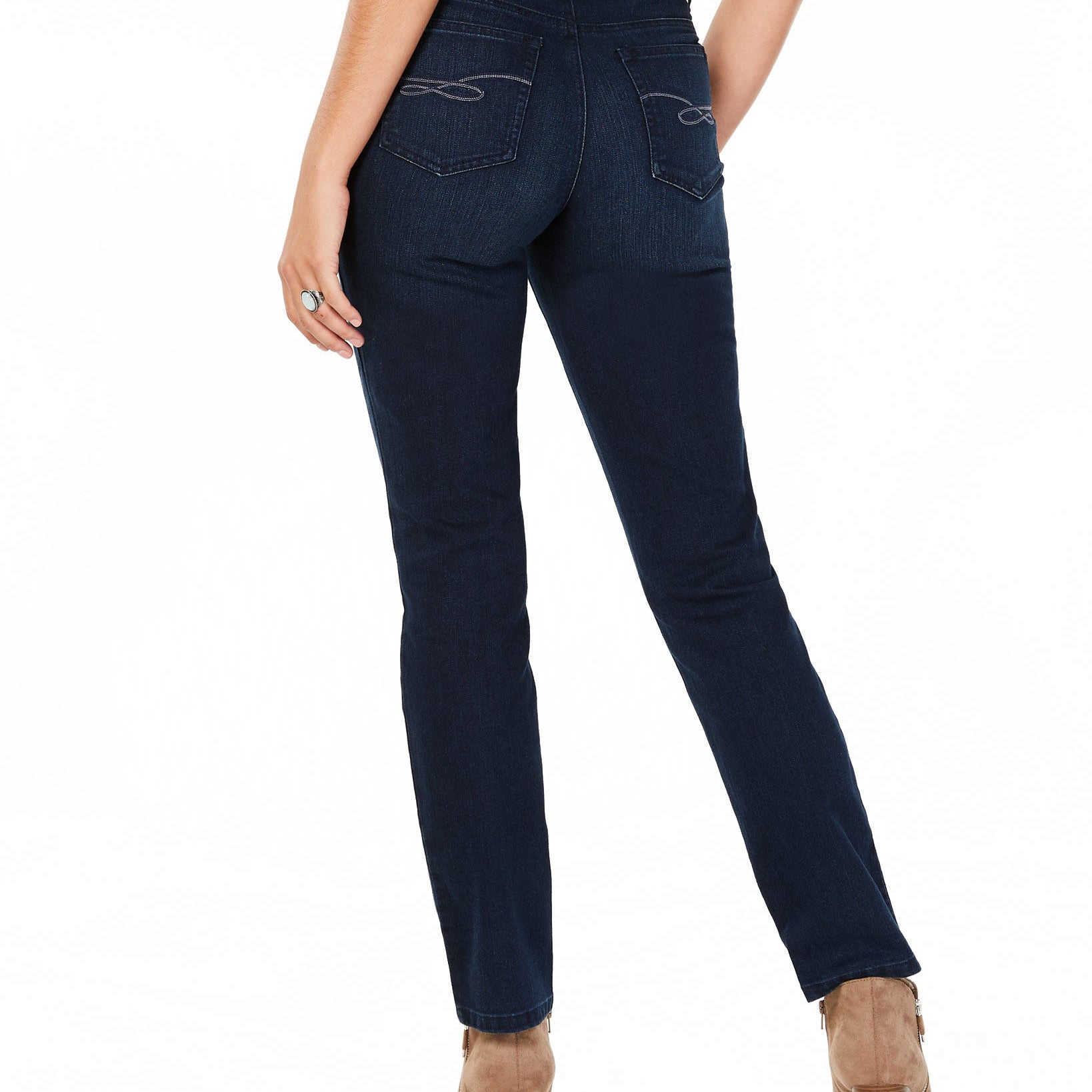 Style & Co Women Mid Rise Slim Leg Jeans