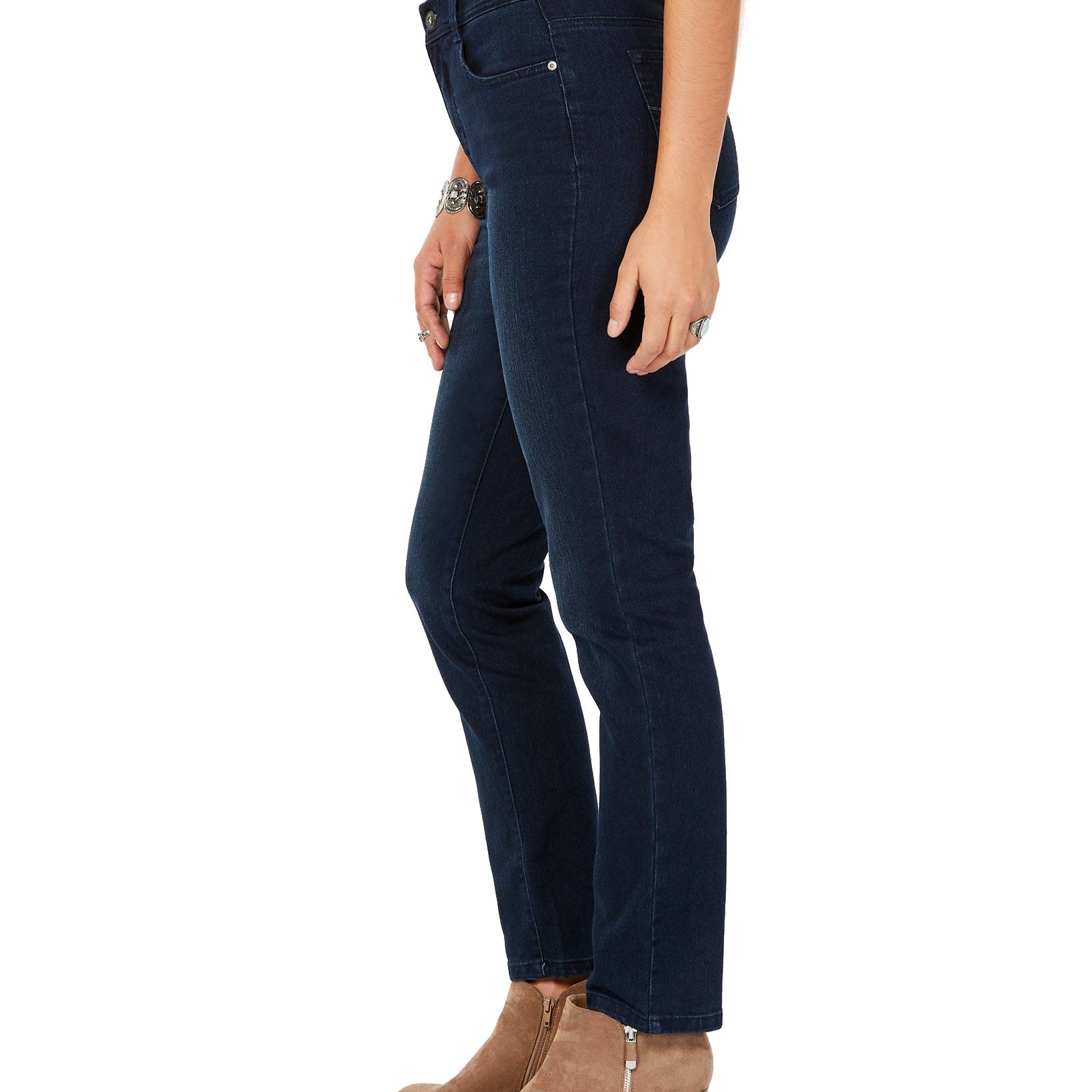 Style & Co Women Mid Rise Slim Leg Jeans