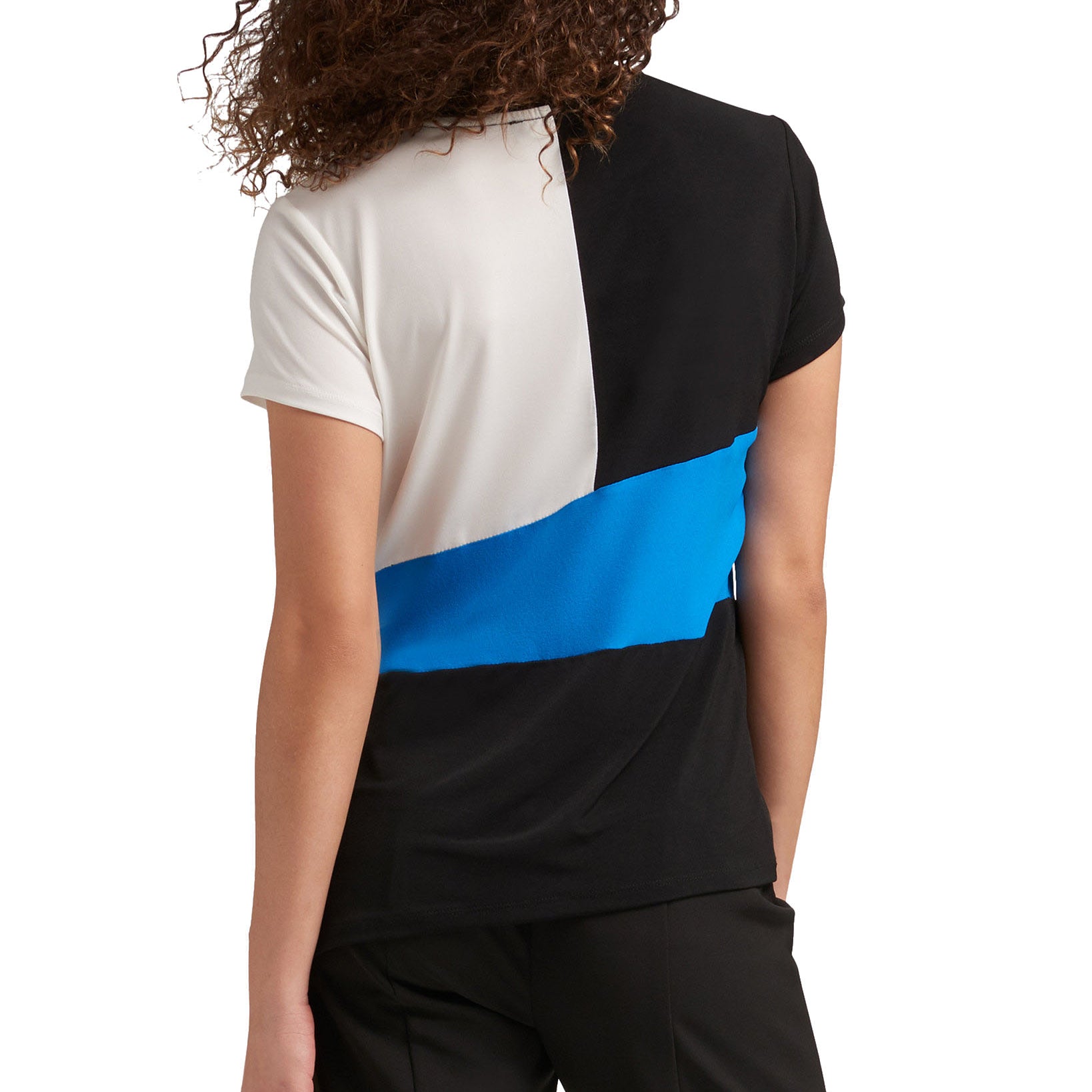 DKNY Women Colorblocked T Shirt