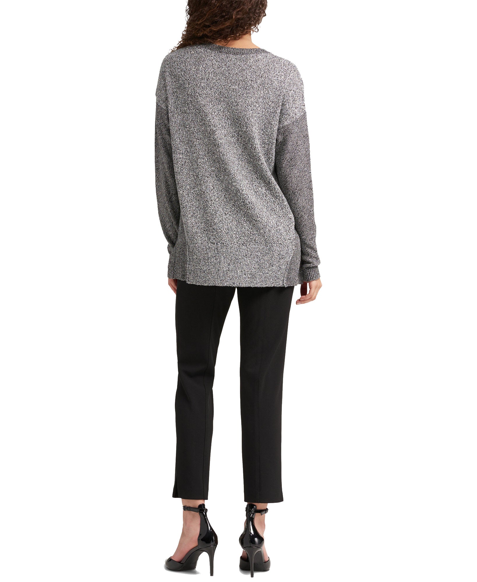 DKNY Women Step Hem Sweater