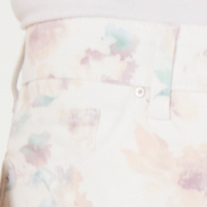 Style & Co Women Floral Print Skinny Jeans