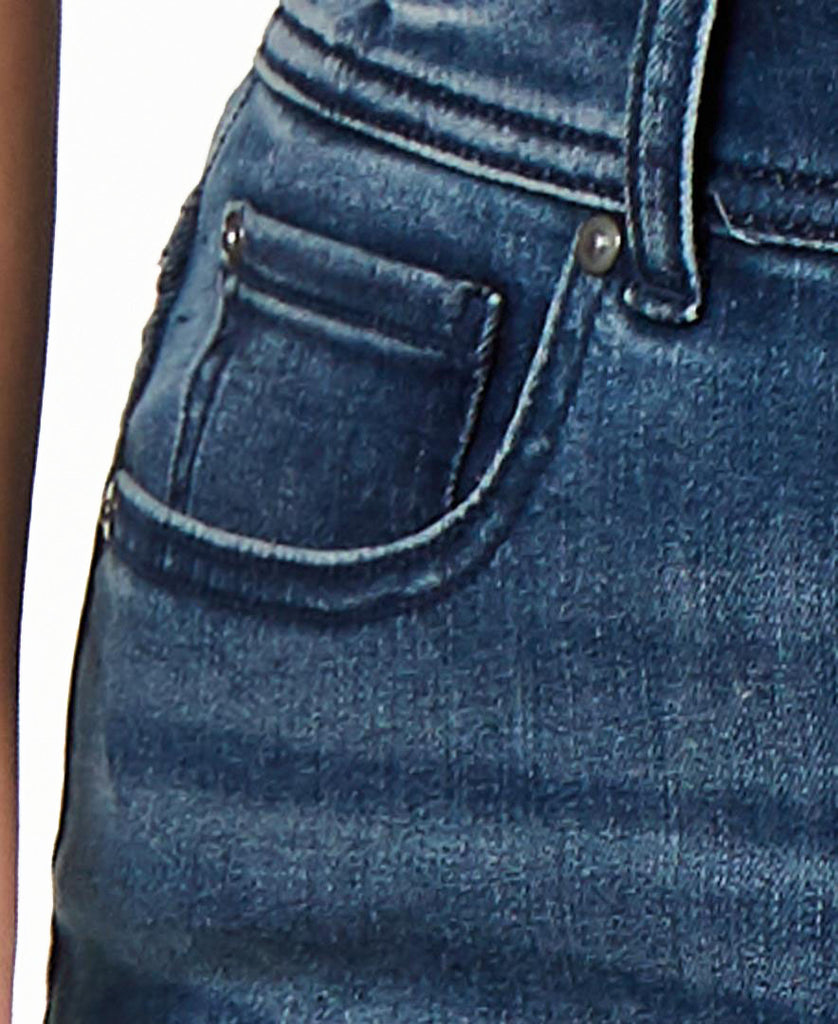 INC International Concepts Women Plus Tummy Control Straight Leg Jeans