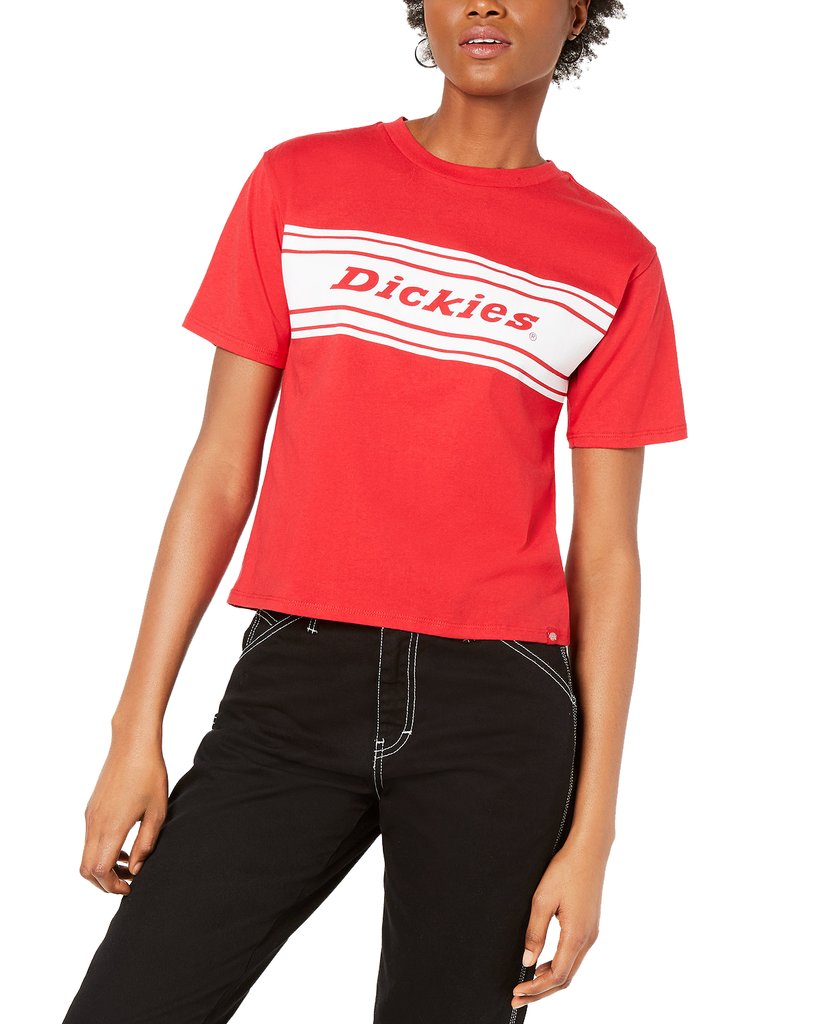 Dickies Women Tommy Cotton Graphic T Shirt Red