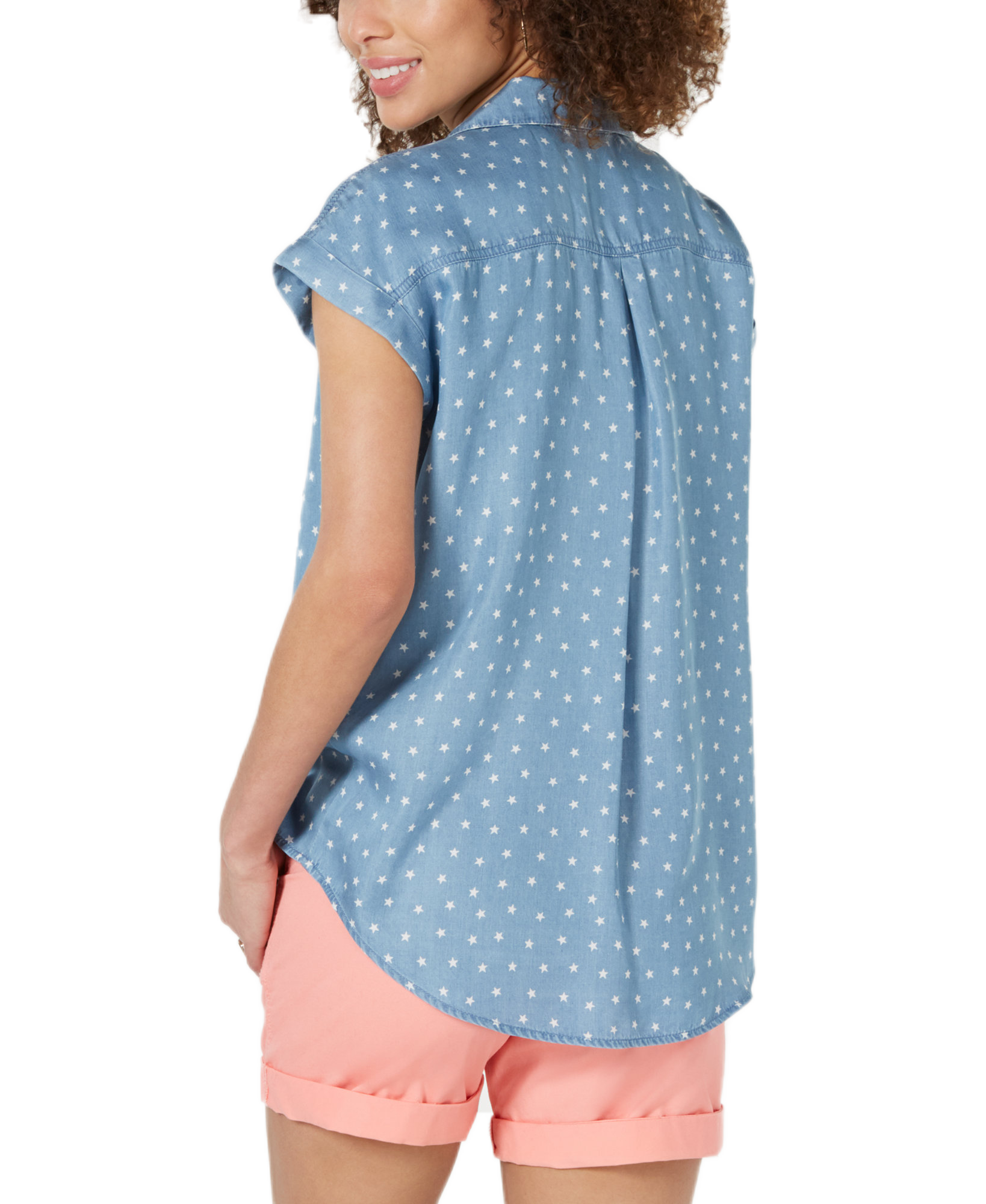 Style & Co Women Short Sleeve Shirt