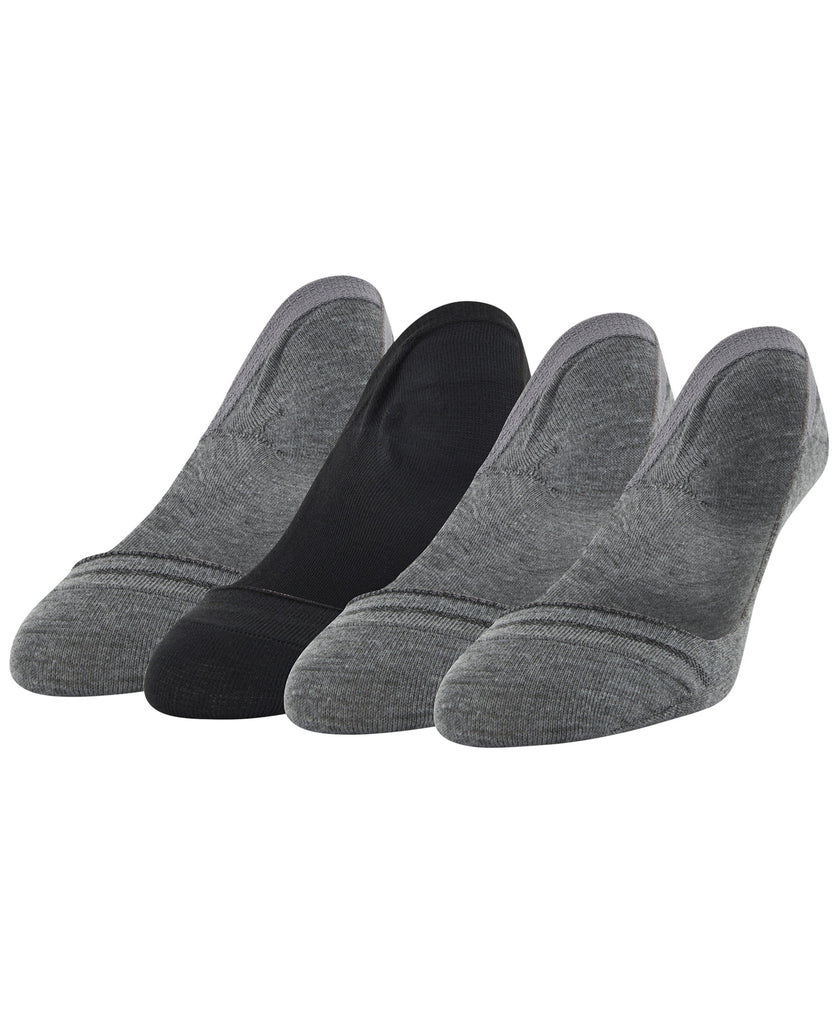 Gold Toe Women 4 Pk. Low Cut Sport Liner Socks Grey Multi Assorted