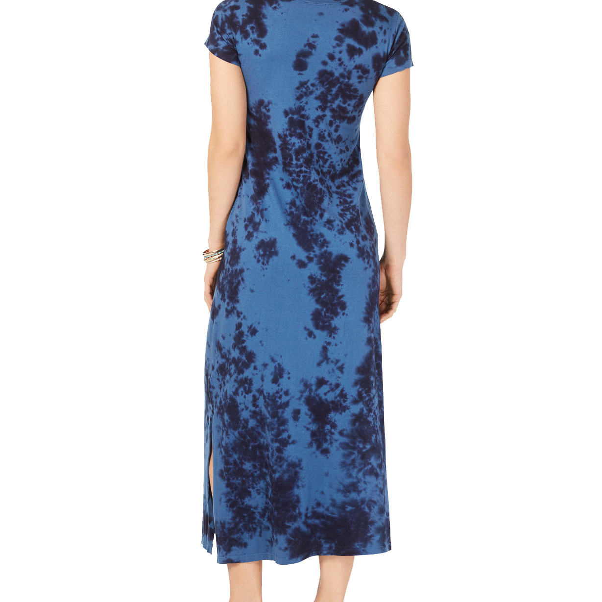 Style & Co Women Petite Tie Dye Maxi Dress