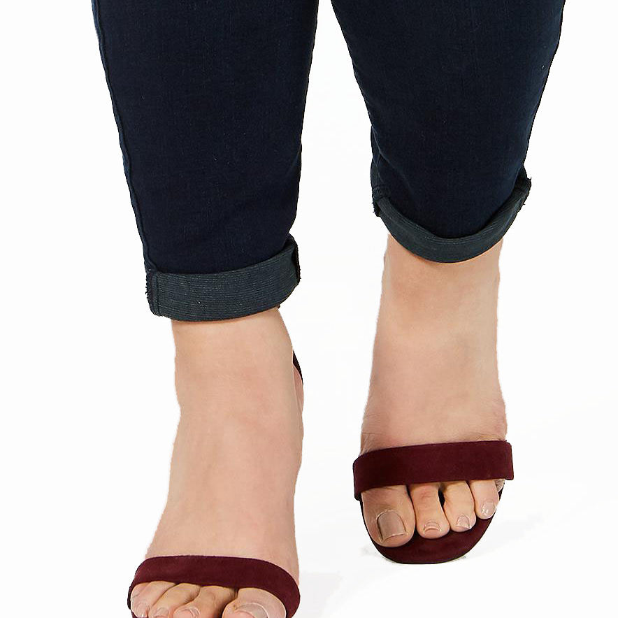 Celebrity Pink Women Plus High Rise Cropped Skinny Ankle Jeans
