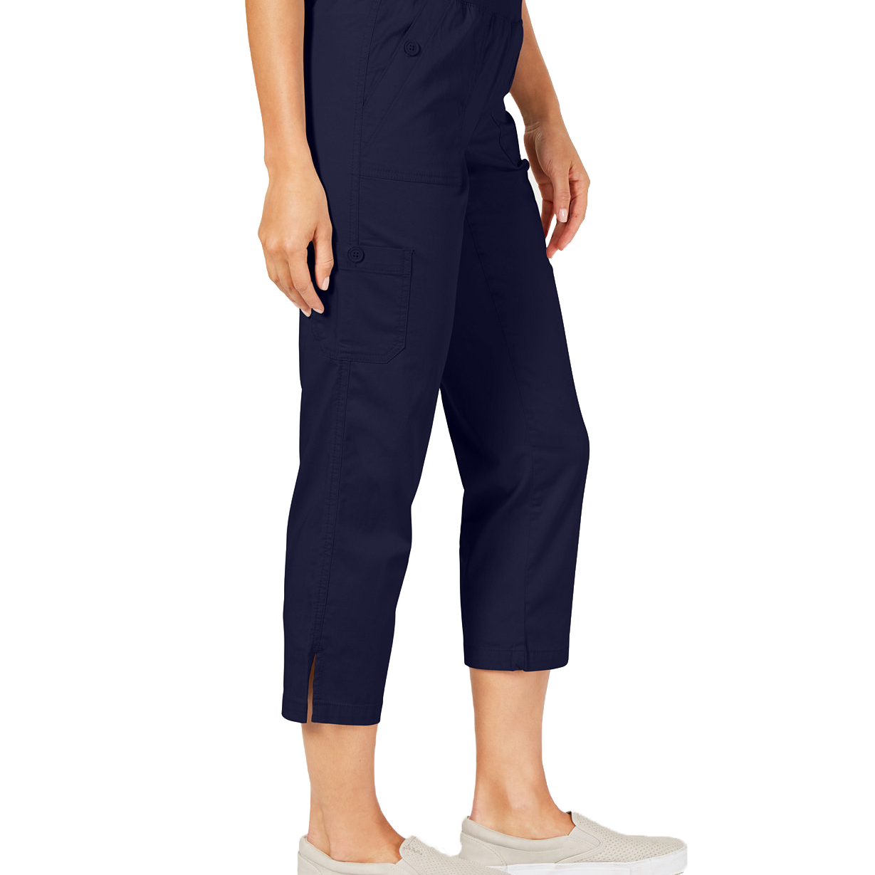 Style & Co Women Pull On Utility Capris