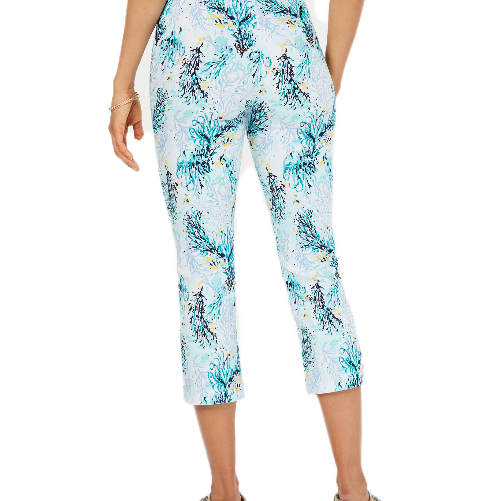 Charter Club Women Tummy Control Printed Capris