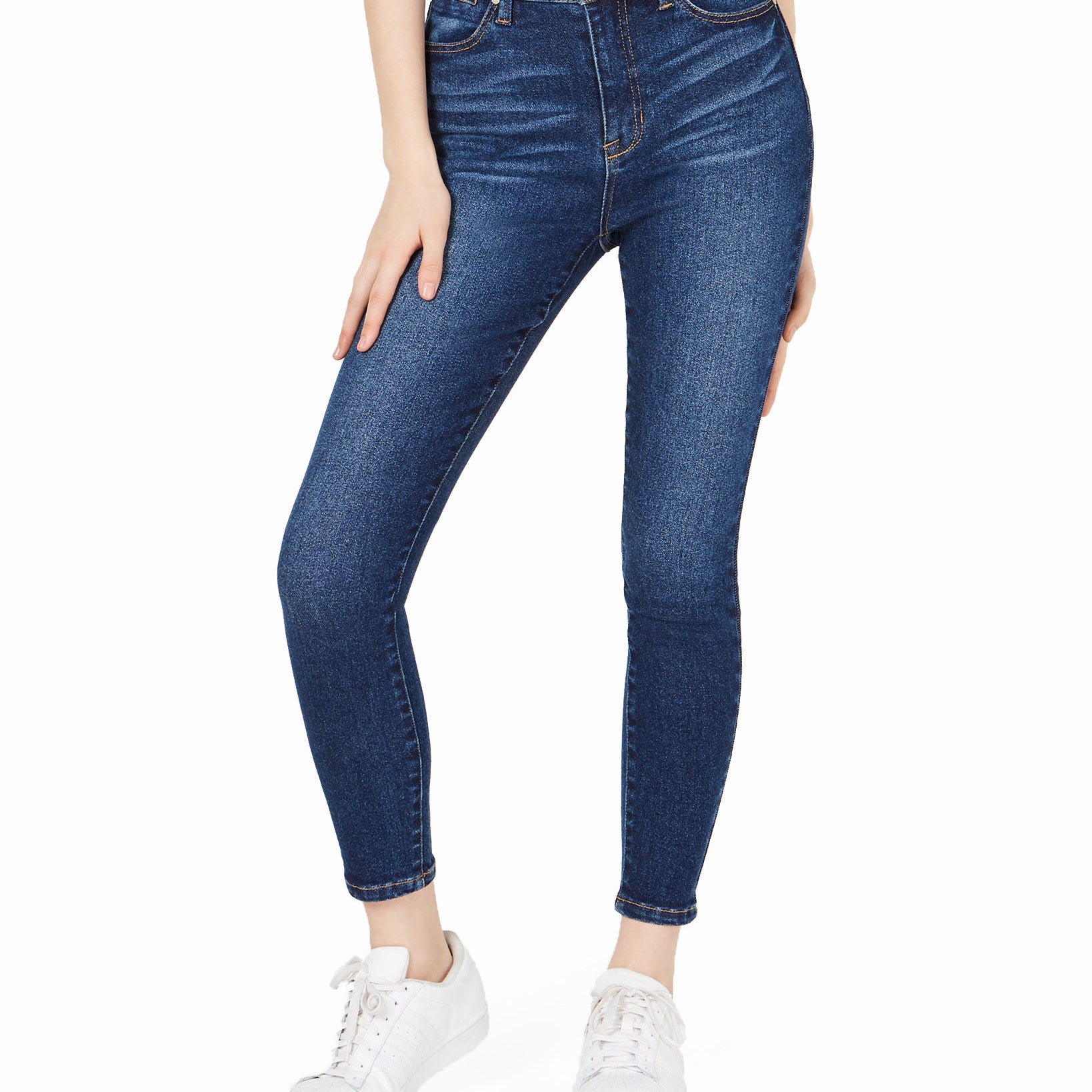Celebrity Pink Women Ripped High Rise Skinny Jeans Starry