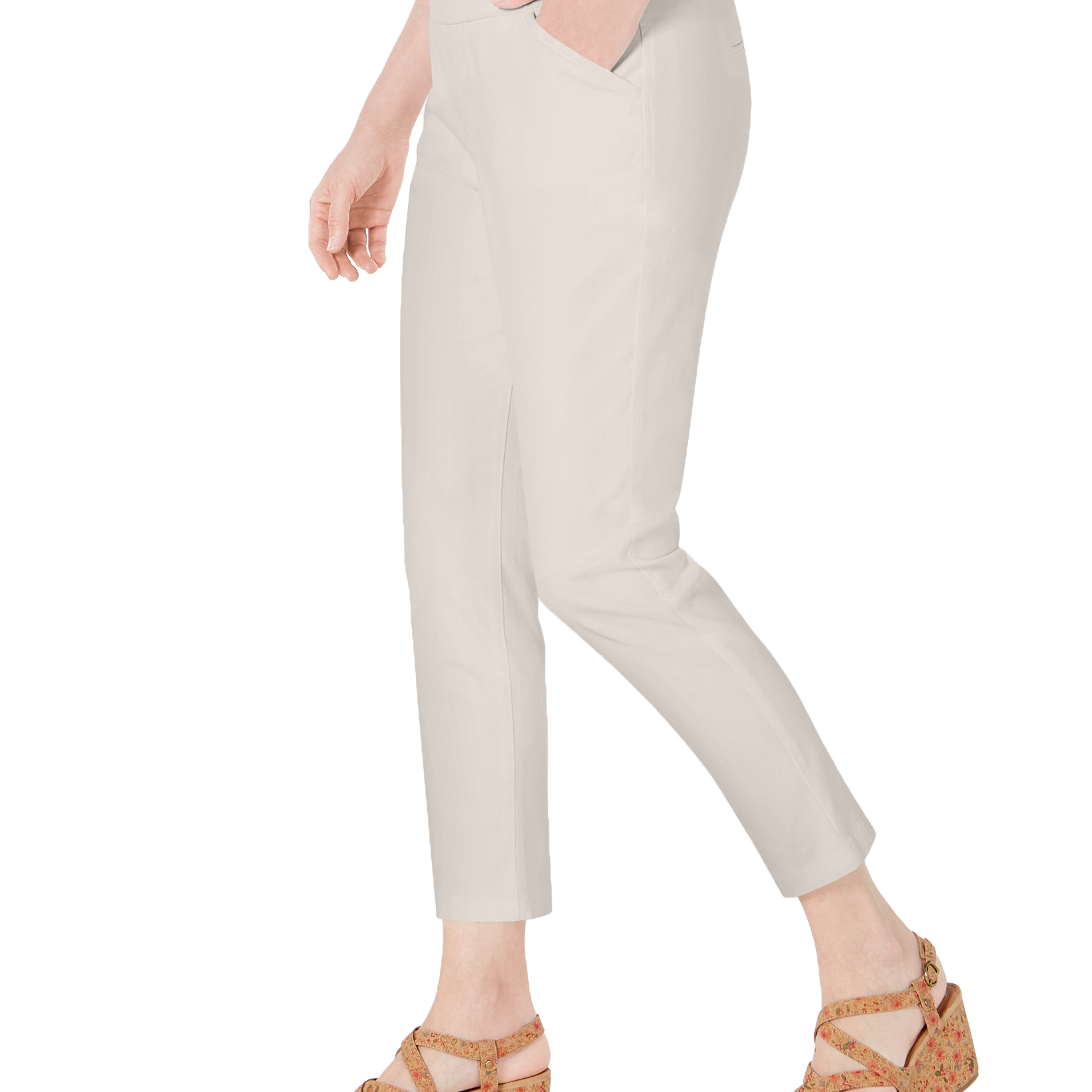 Style & Co Women Pull On Slant Pocket Ankle Pants