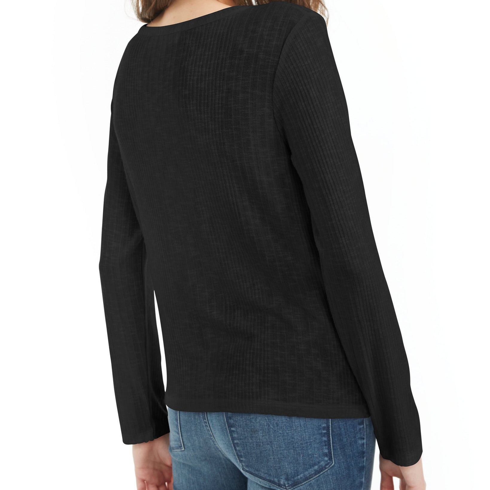 Hippie-Rose-Women-Twist-Front-Button-Up-Top