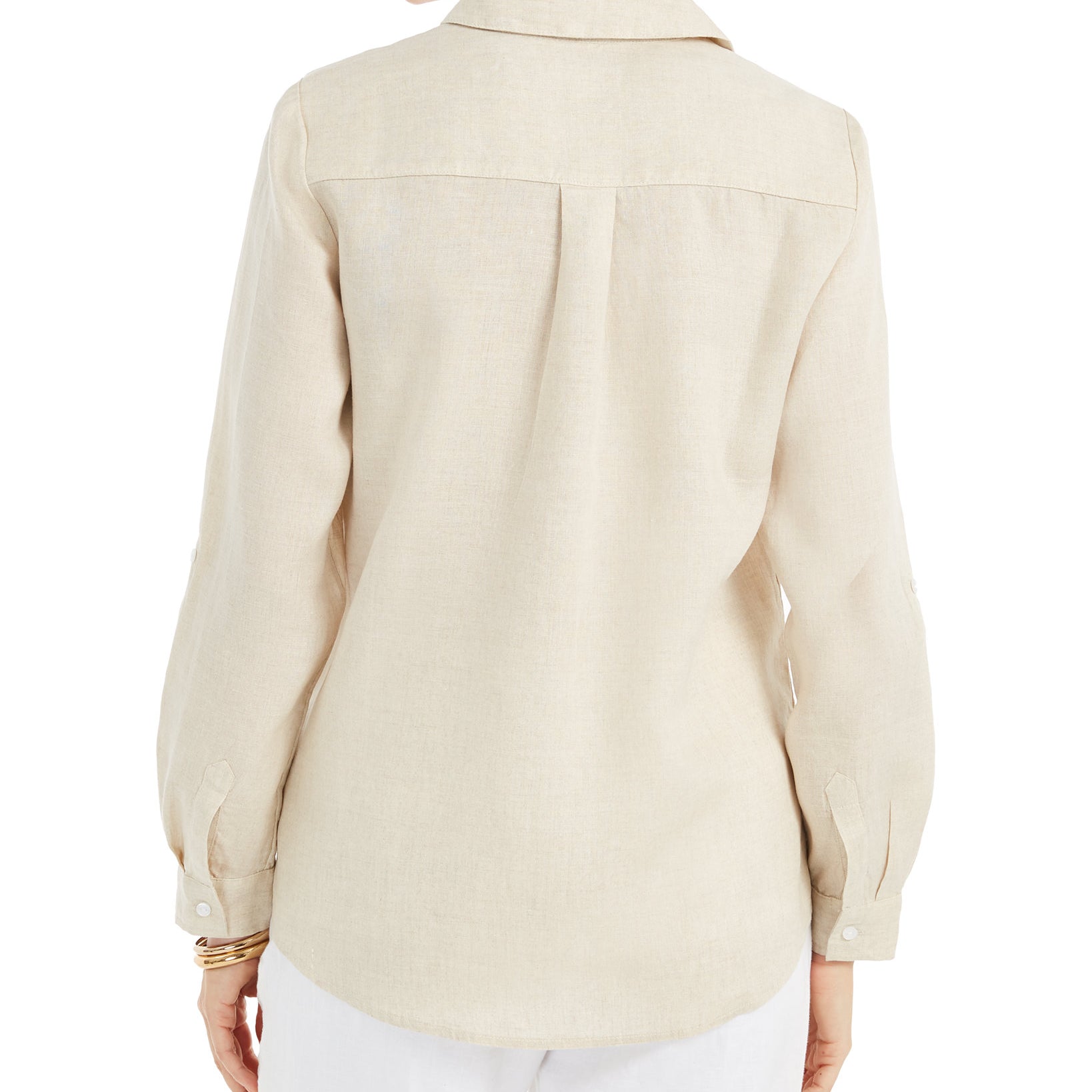Charter Club Women Linen Shirt