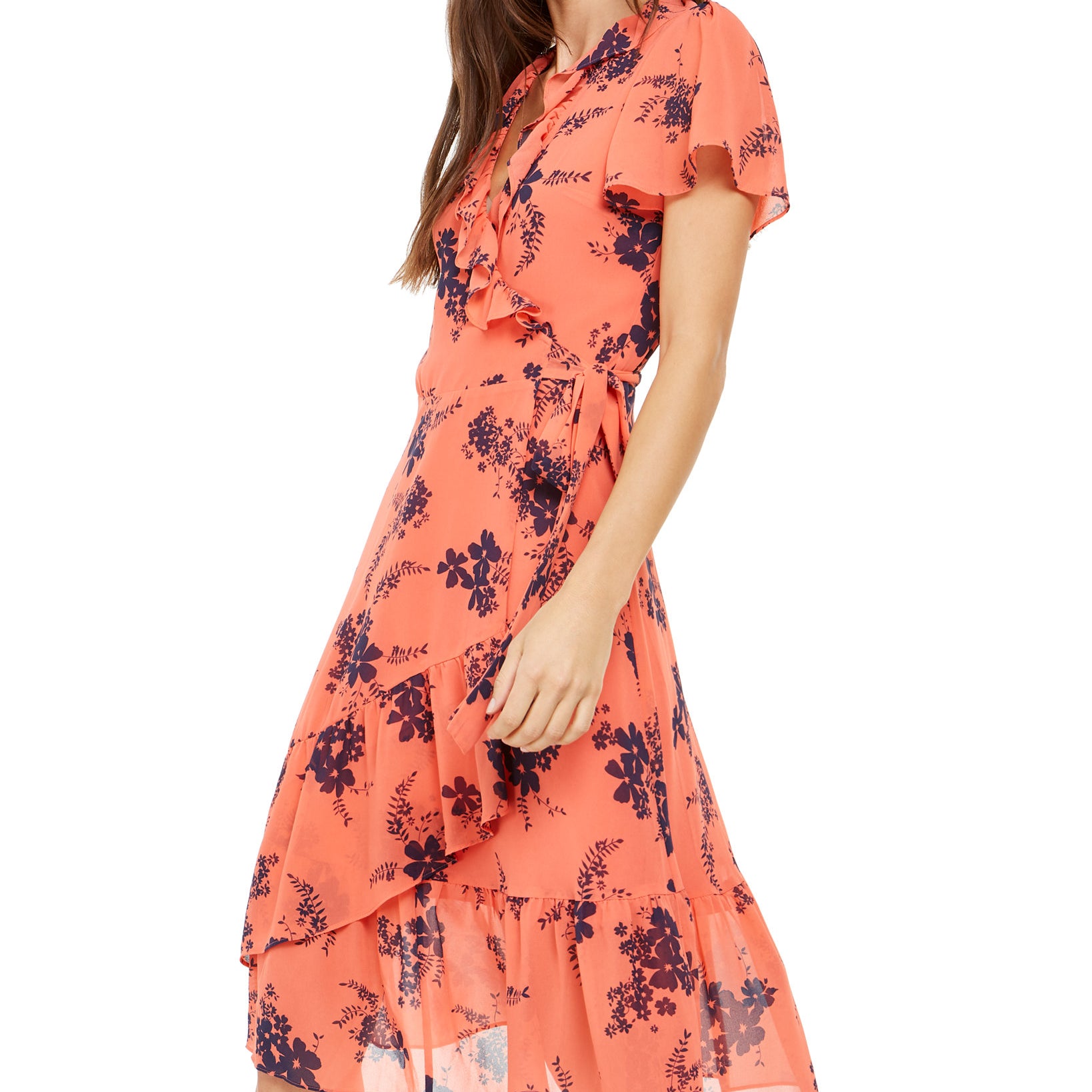 MICHAEL Michael Kors Women Printed Wrap Dress