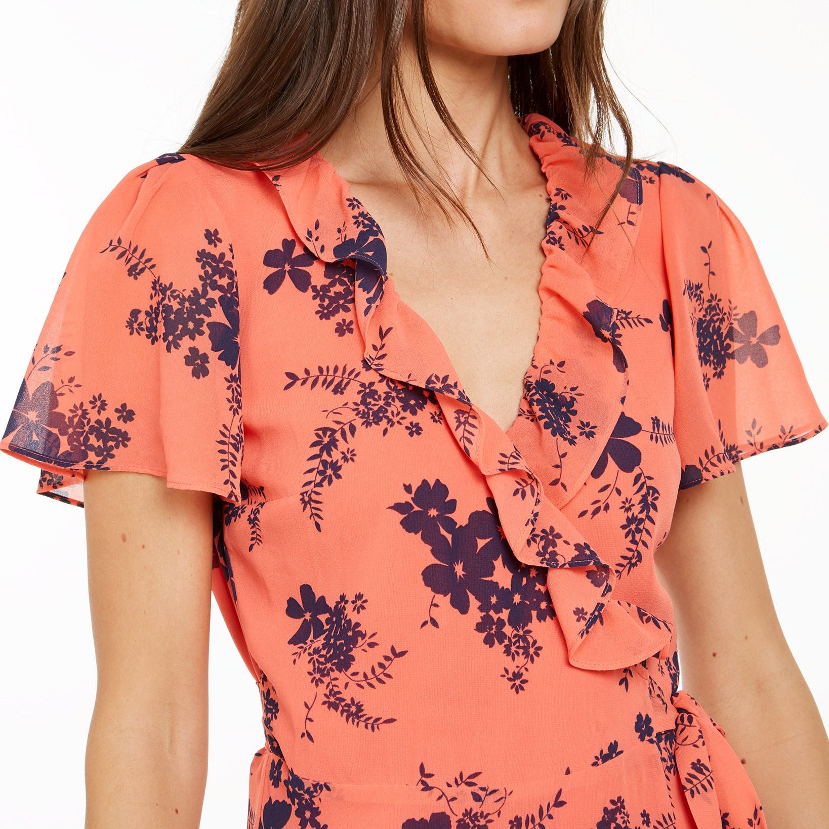 MICHAEL Michael Kors Women Printed Wrap Dress