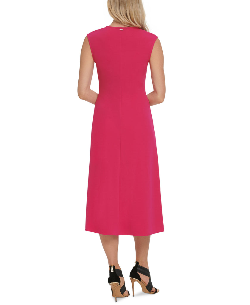 DKNY Women Asymmetrical Midi Dress
