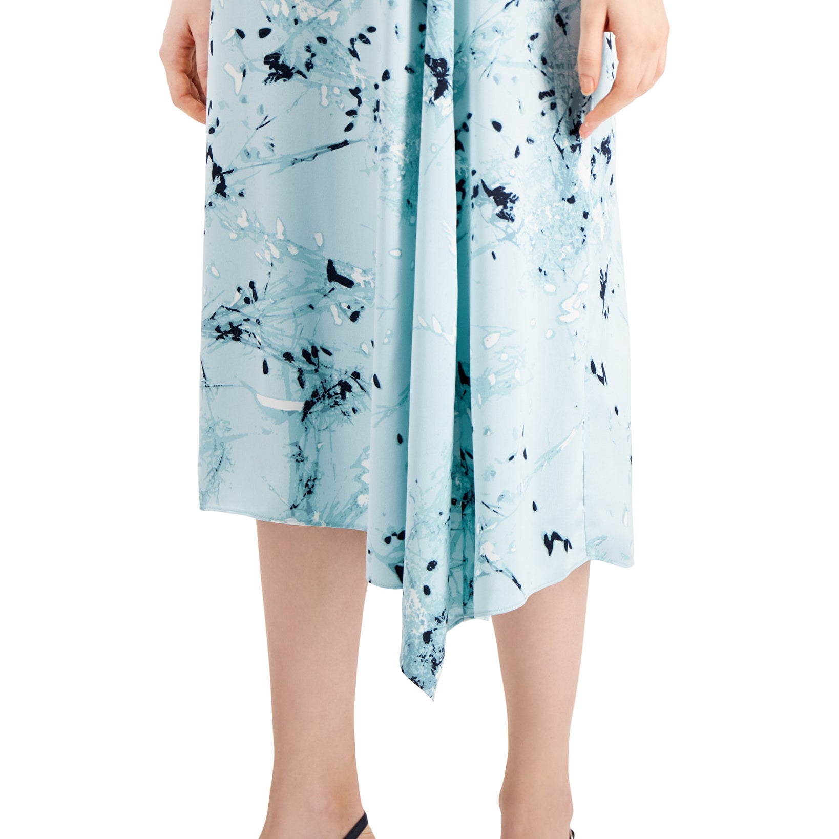 Alfani Women Print A Line Skirt