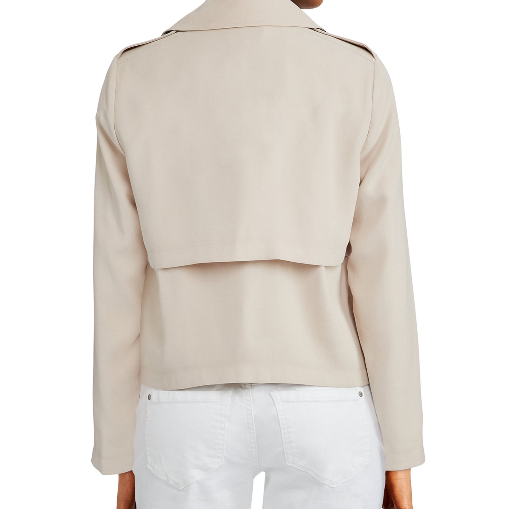 Bar III Women Open Front Trench Jacket