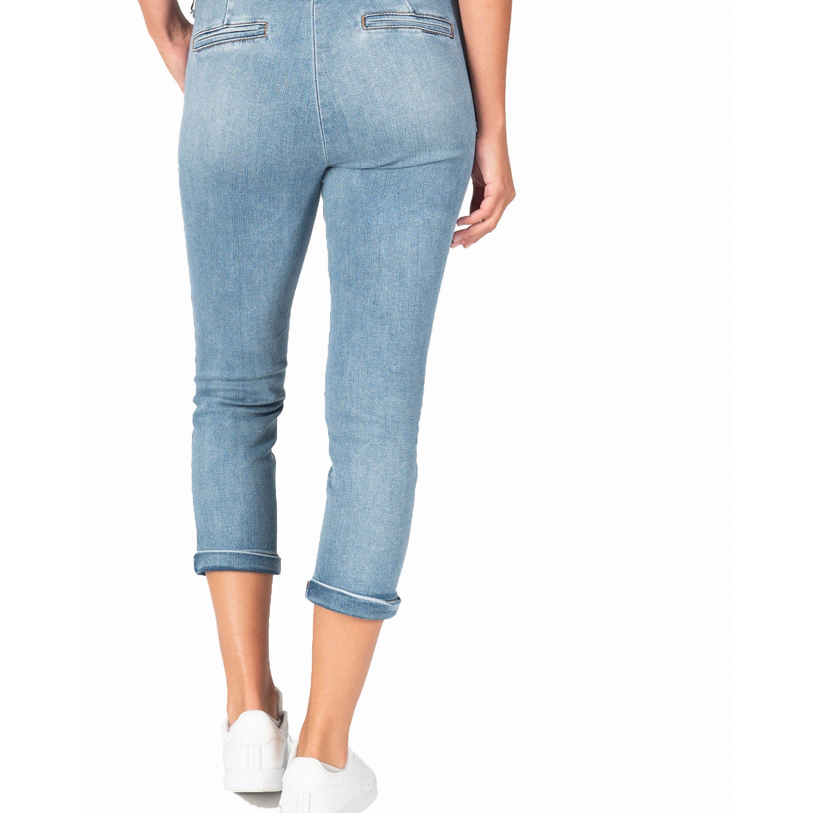 Kut from the Kloth Women Jennifer High Rise Elastic Waist Jeans