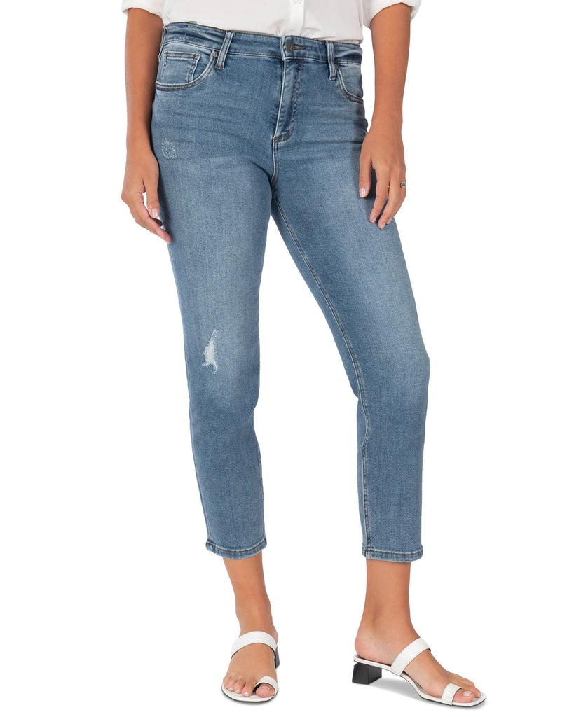 Kut from the Kloth Women High Rise Mom Jeans Research W