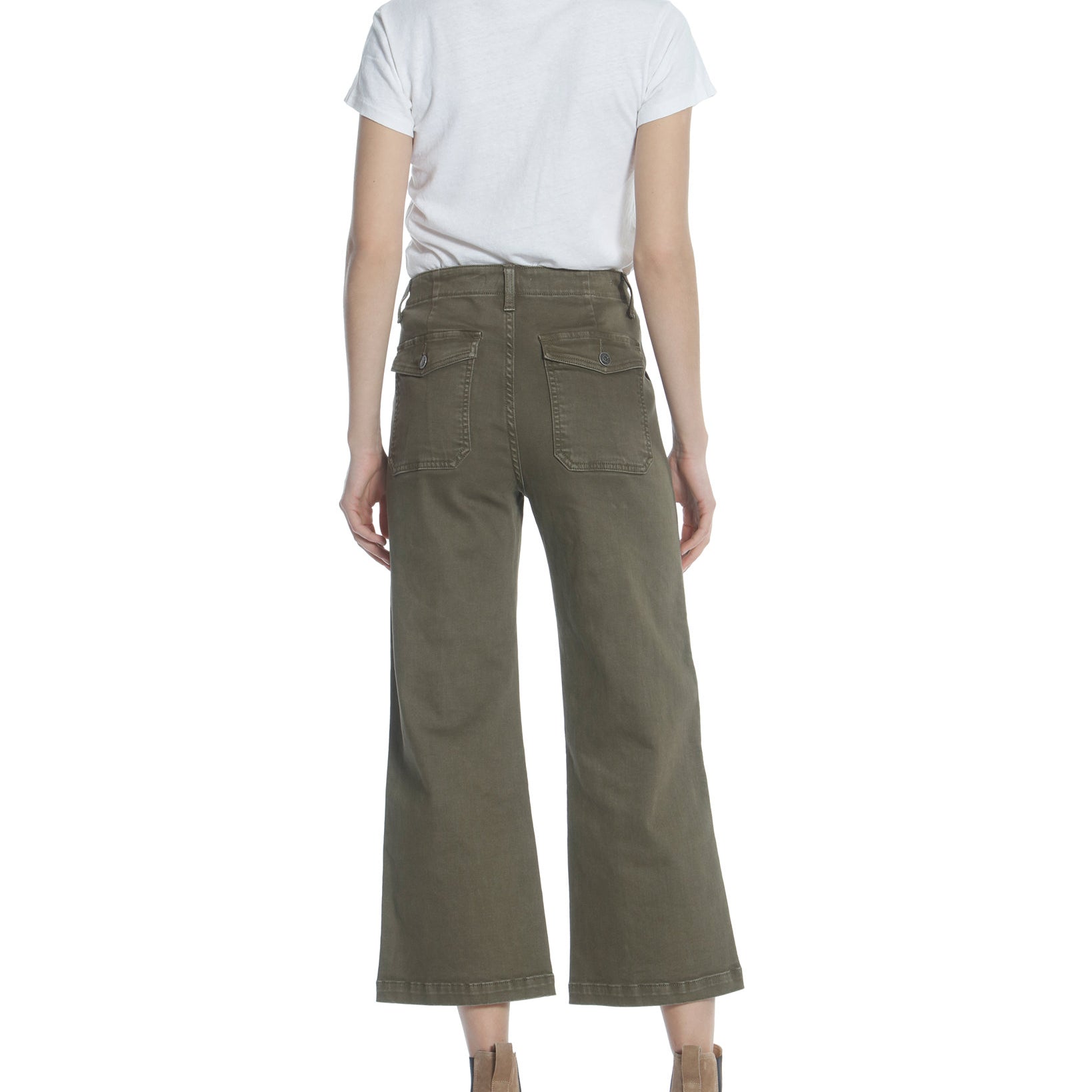 Vigoss Jeans Women Cropped Wide Leg Jeans