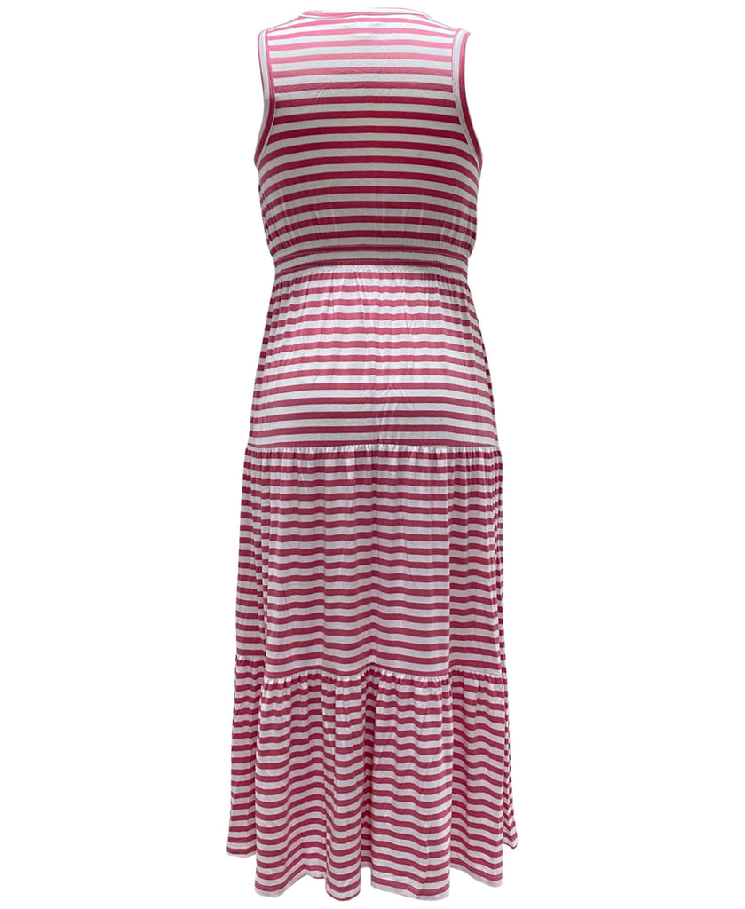 Style & Co Women Petite Striped Maxi Dress