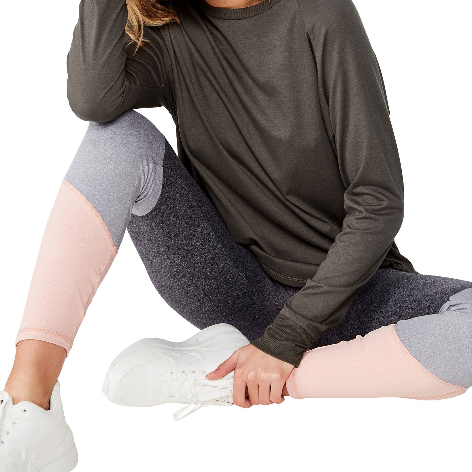 Cotton On Women Active Rib Long Sleeve Top