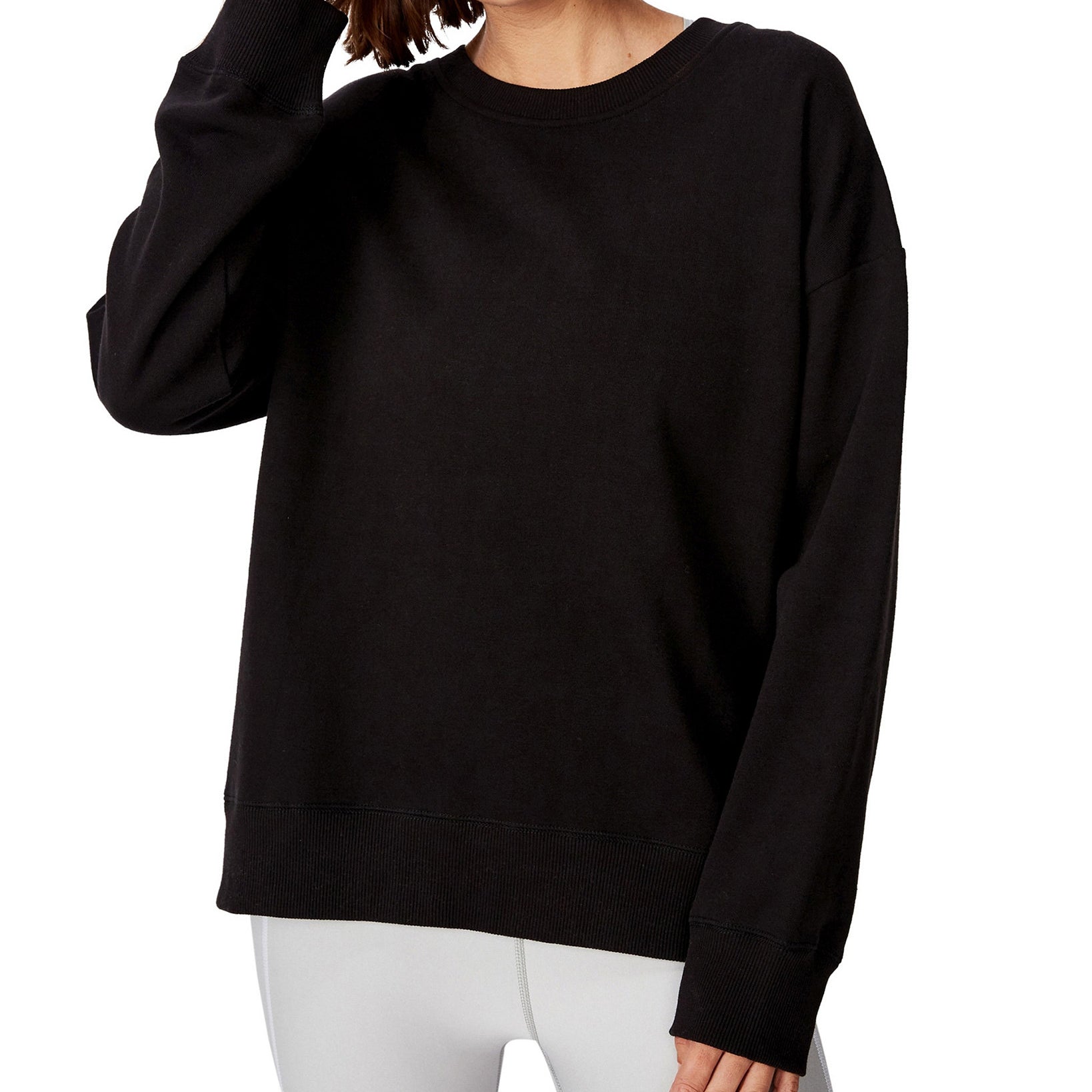 COTTON ON Women Long Sleeve Fleece Crew Sweatshirt
