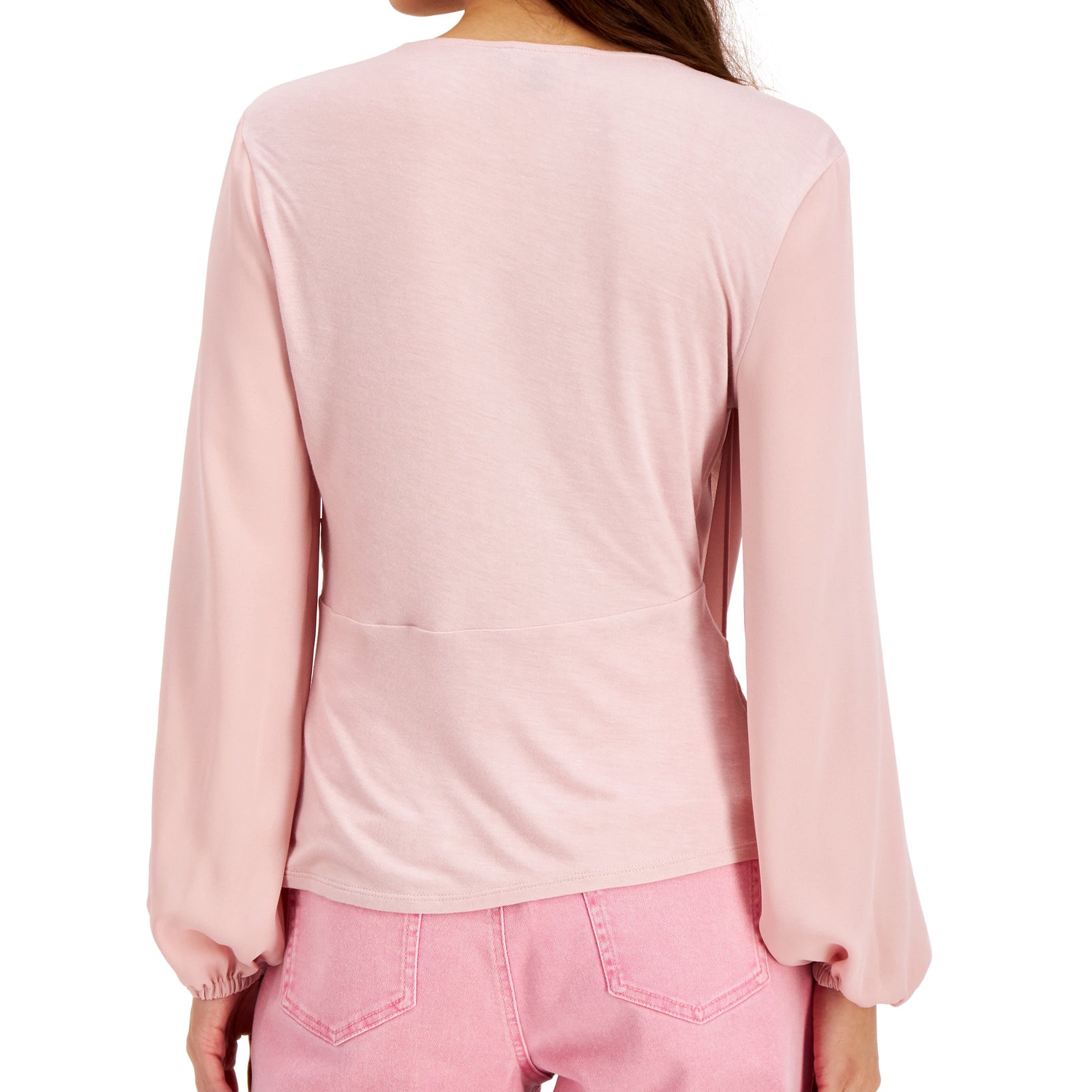 INC International Concepts Women Drape Front Top