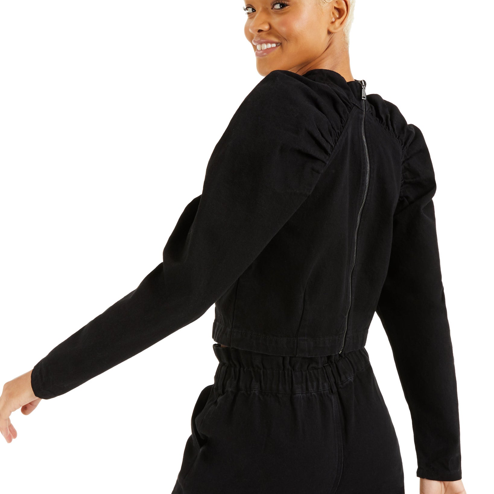 INC International Concepts Women CULPOS X Jean Blouse