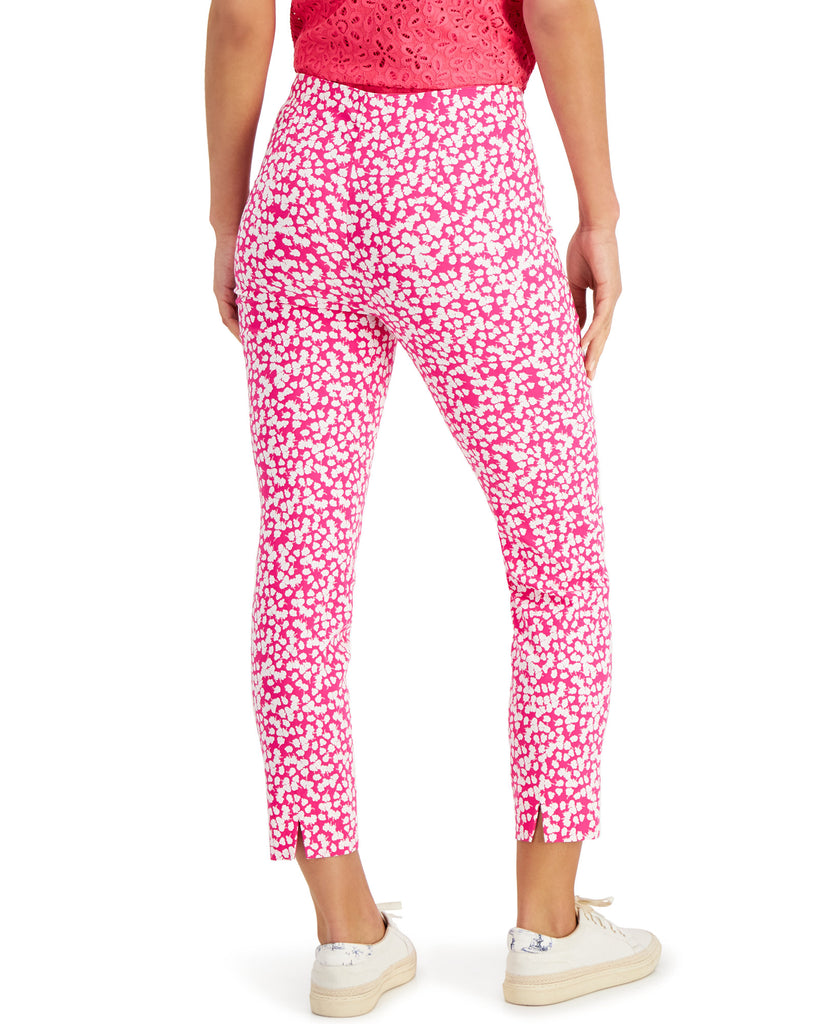 Charter Club Women Floral Print Pull On Pants