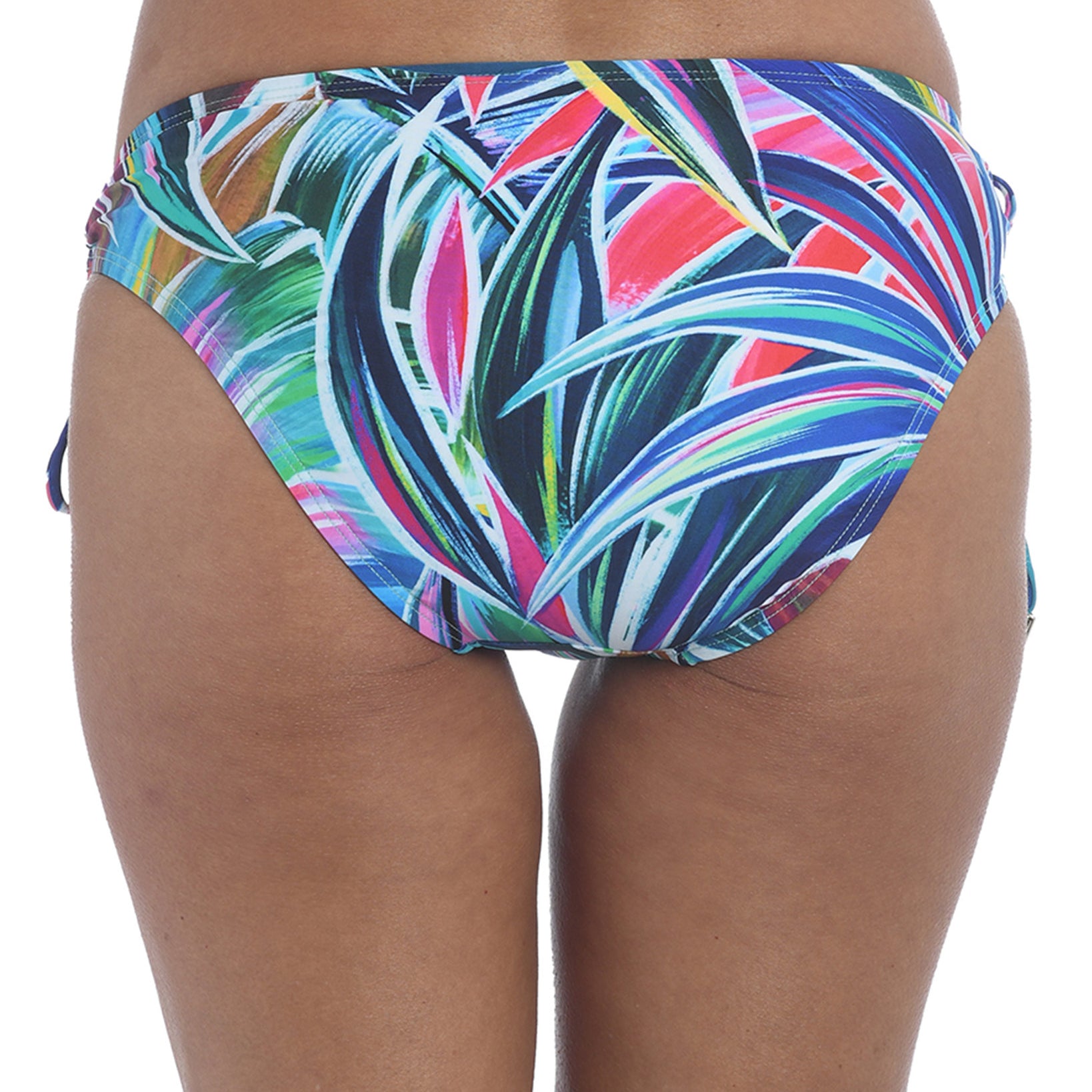La Blanca Women Printed Adjustable Hipster Bikini Bottoms