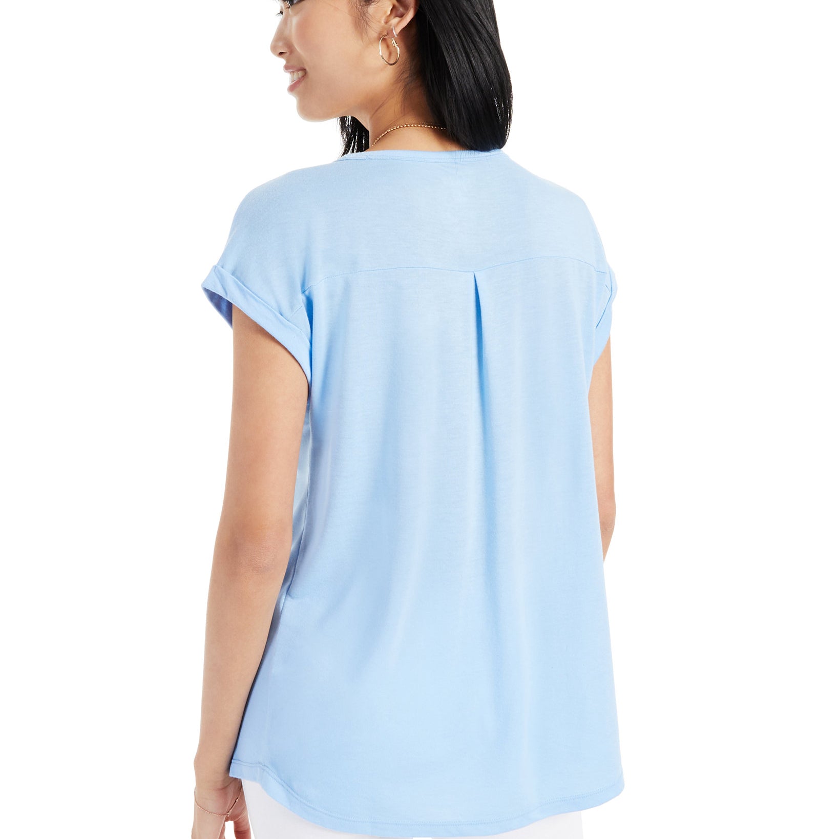 Style & Co Women Wild Flowers Graphic T Shirt