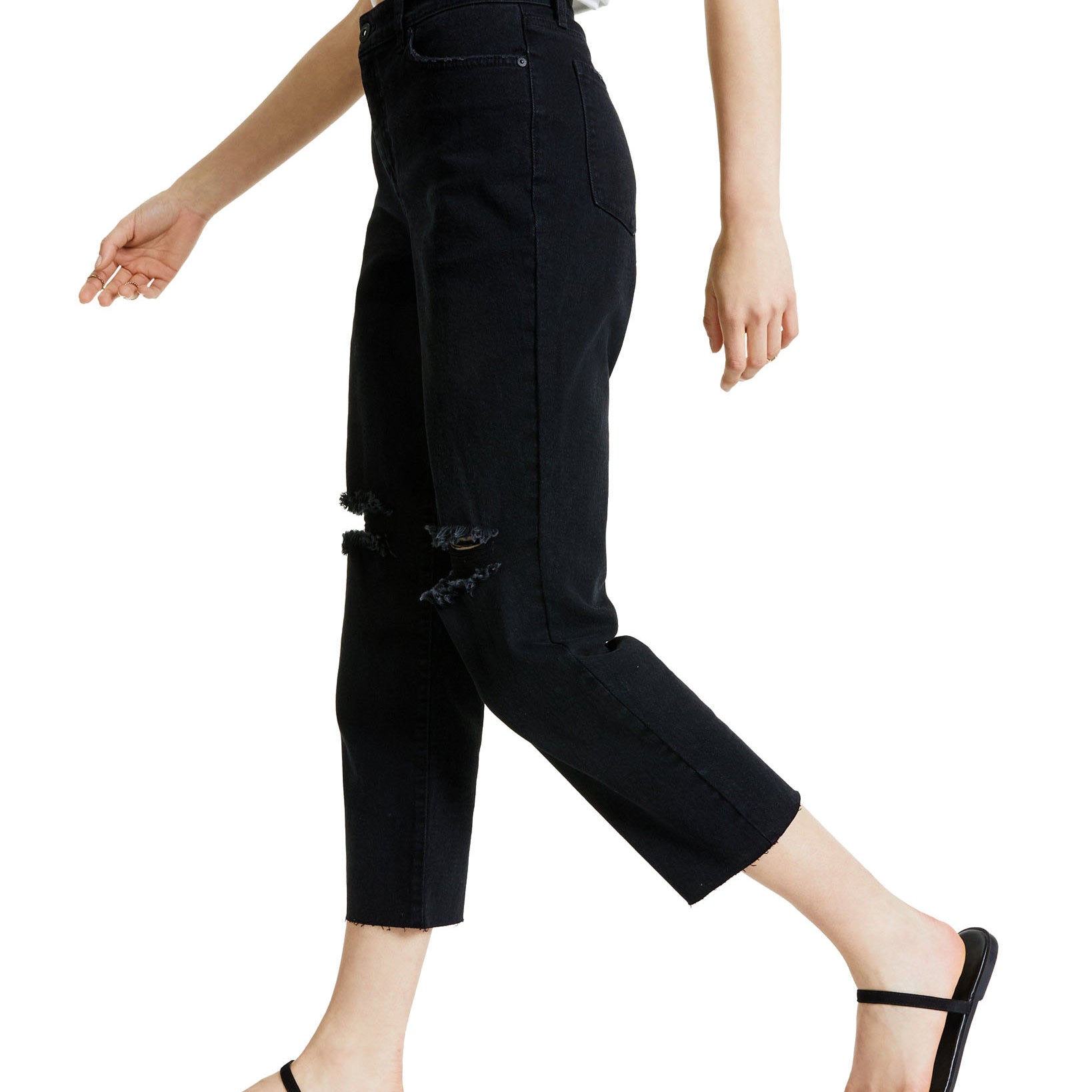 Style & Co Women Petite Straight Leg Cropped Jeans
