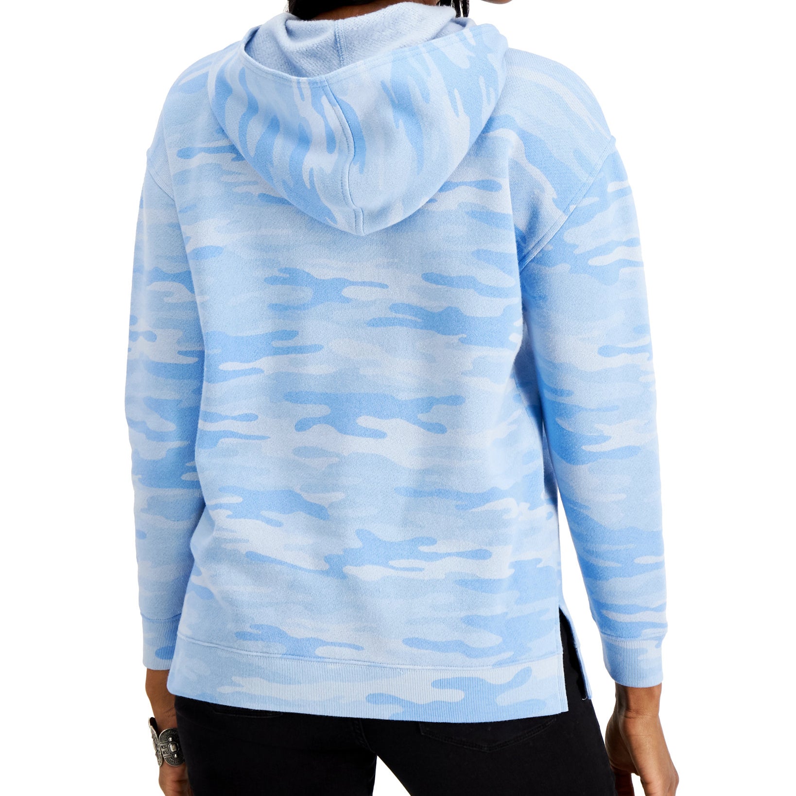 Style & Co Women Camo Hoodie