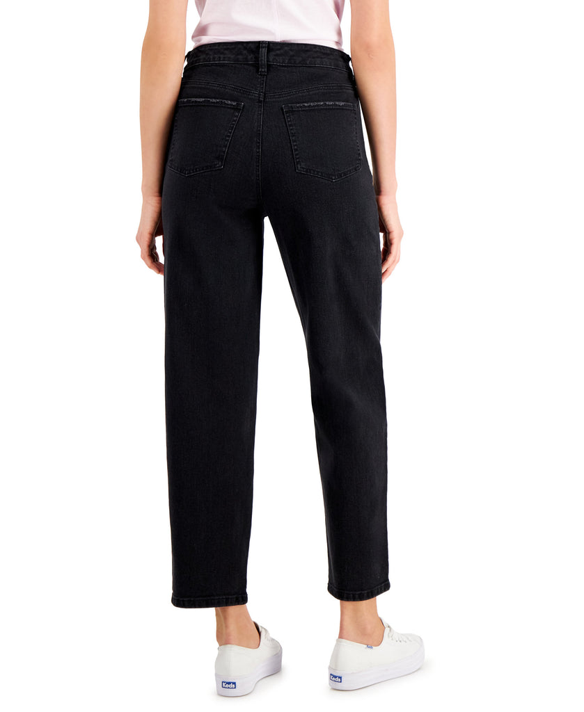 Style & Co Women Petite High Rise Mom Jeans