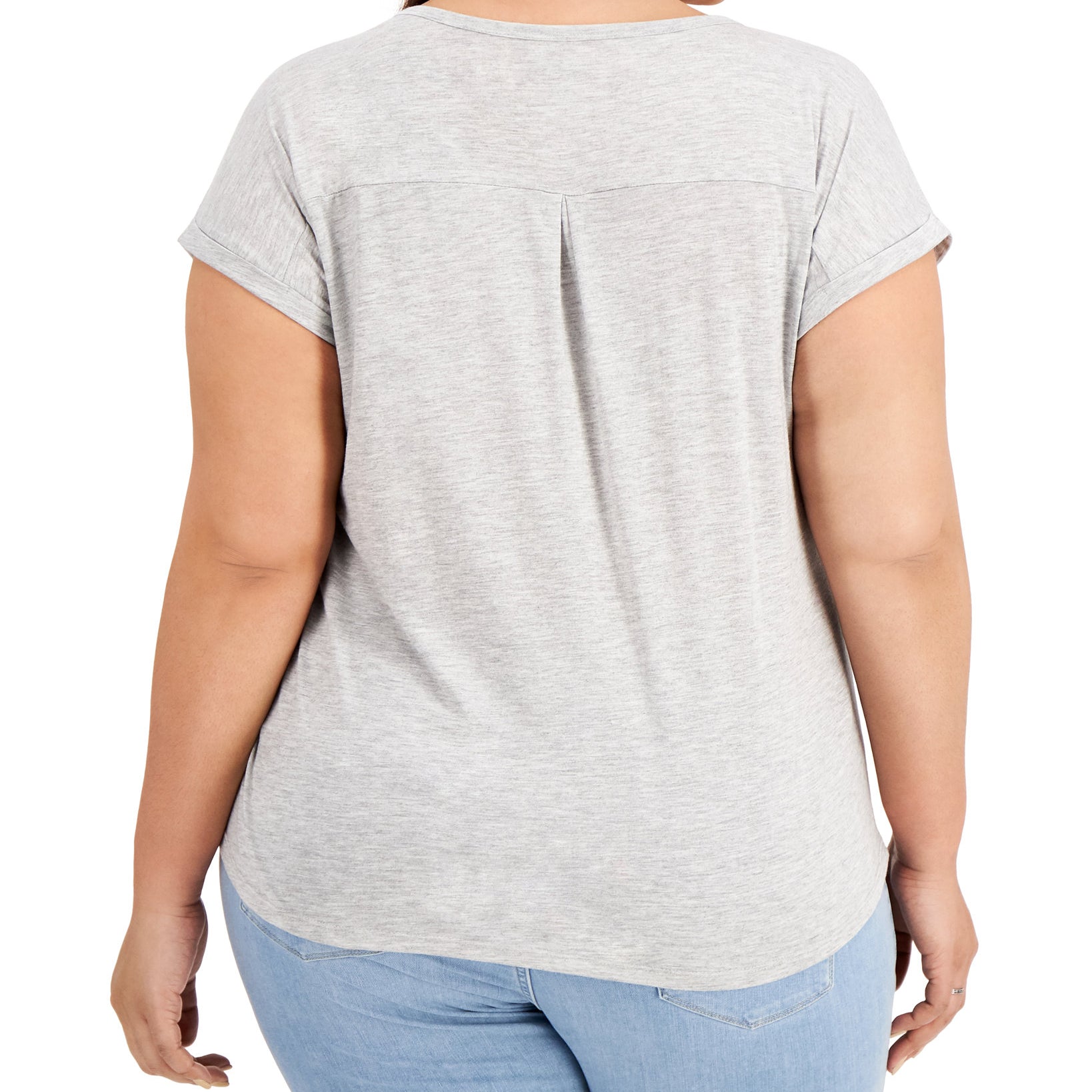 Style & Co Women Plus Graphic T Shirt