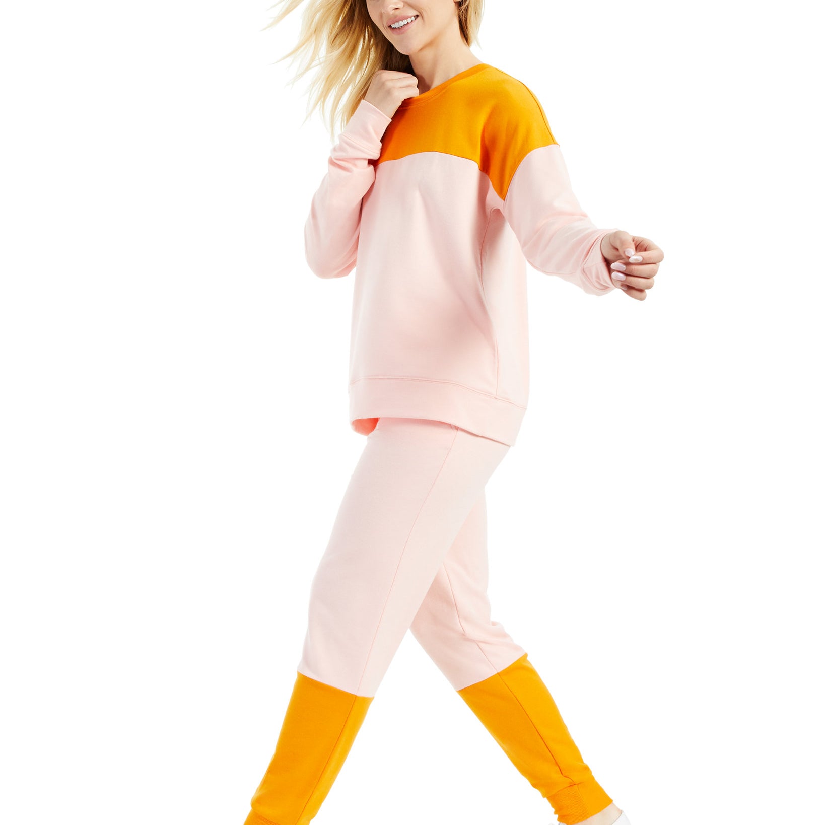Style & Co Women Colorblocked Sweatshirt