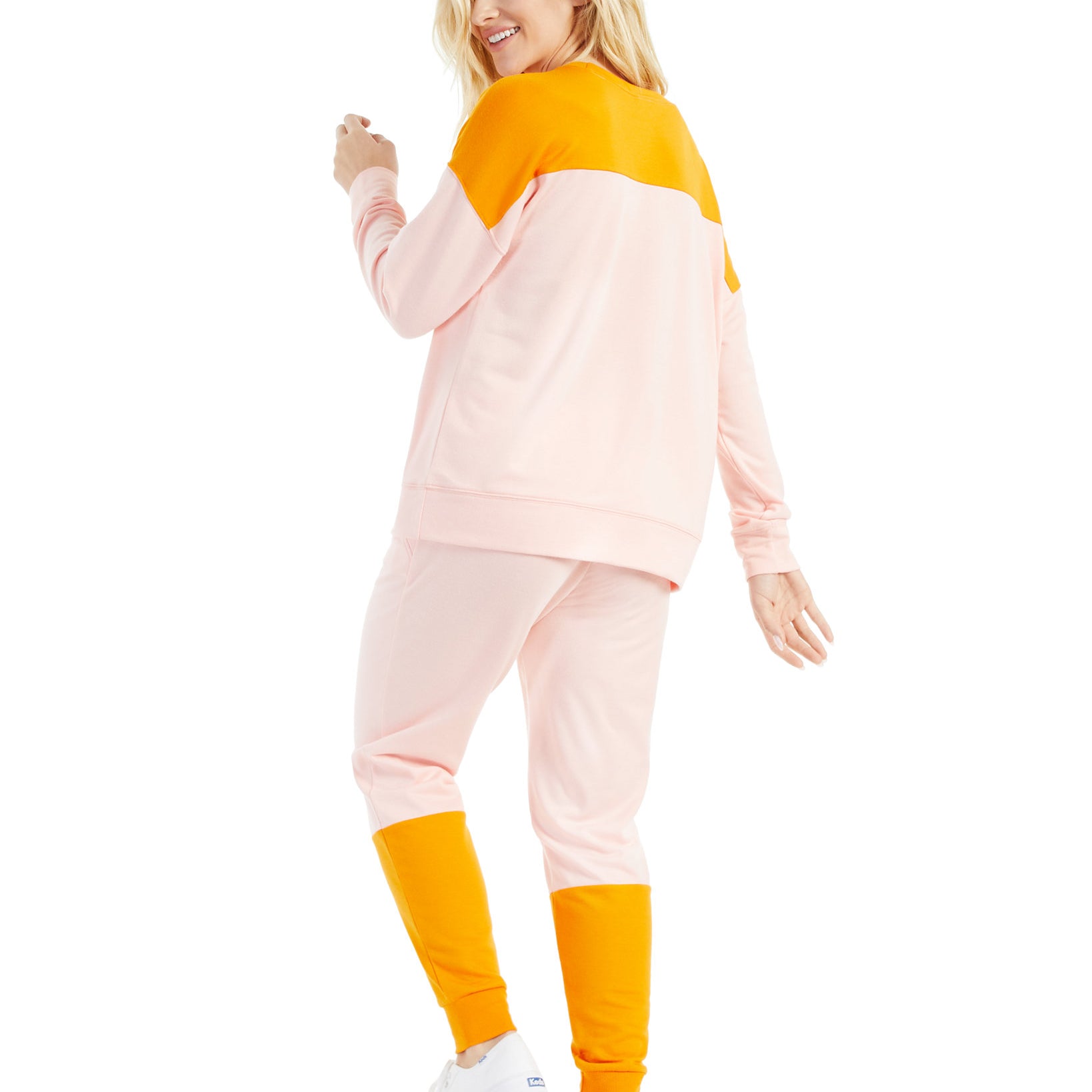 Style & Co Women Colorblocked Sweatshirt