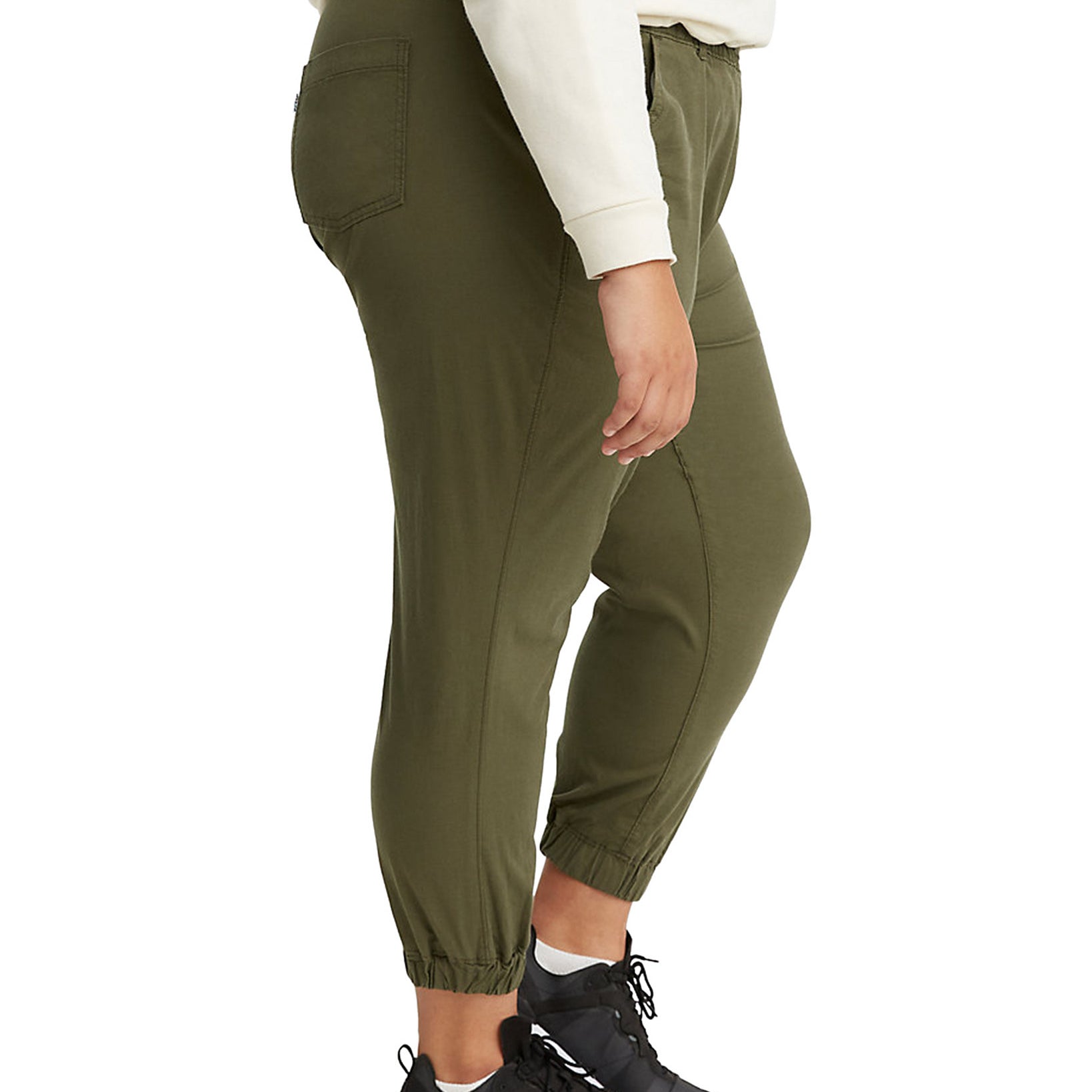 Levis Women Plus Trendy Belted Jet Set Joggers