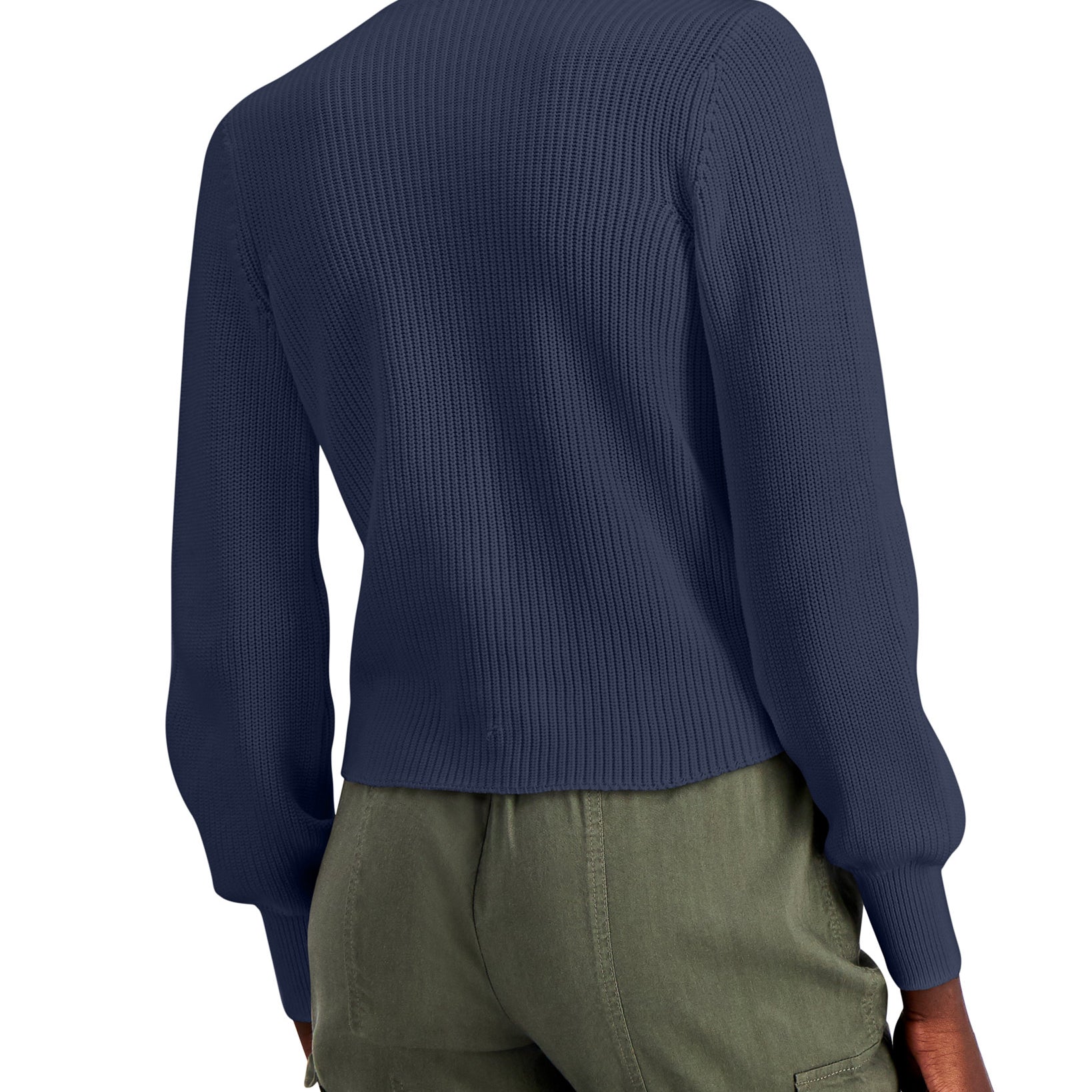 INC International Concepts Women Cotton Twist Front Sweater