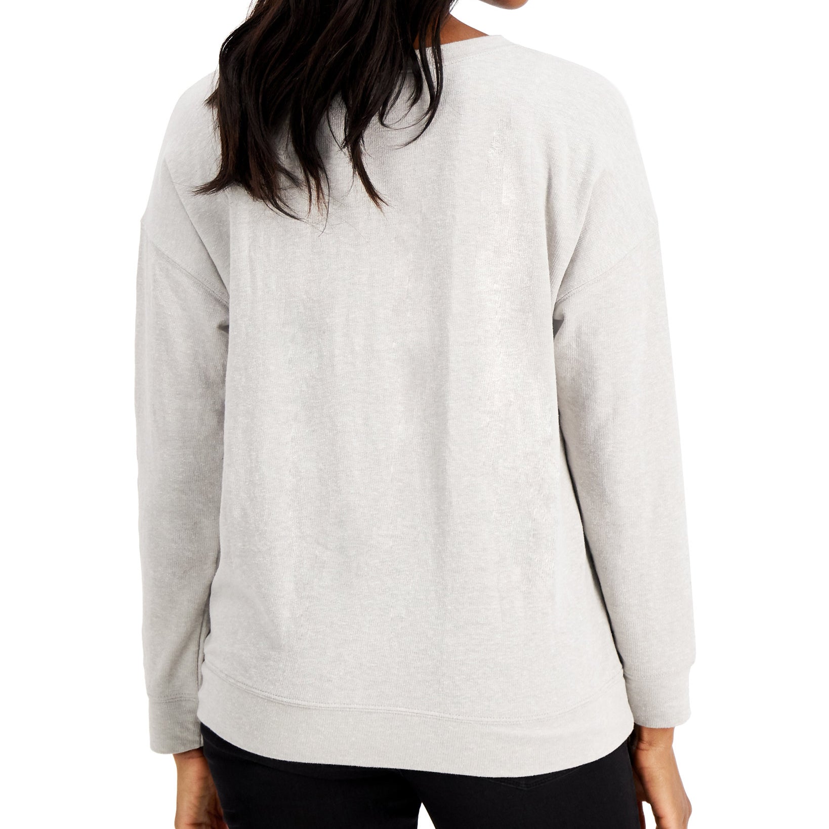 Style & Co Women Classic Crewneck Sweatshirt