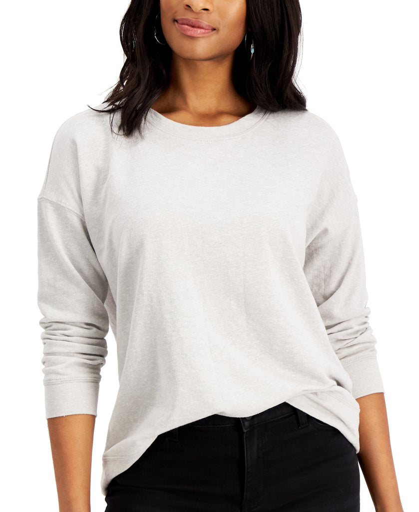 Style & Co Women Classic Crewneck Sweatshirt