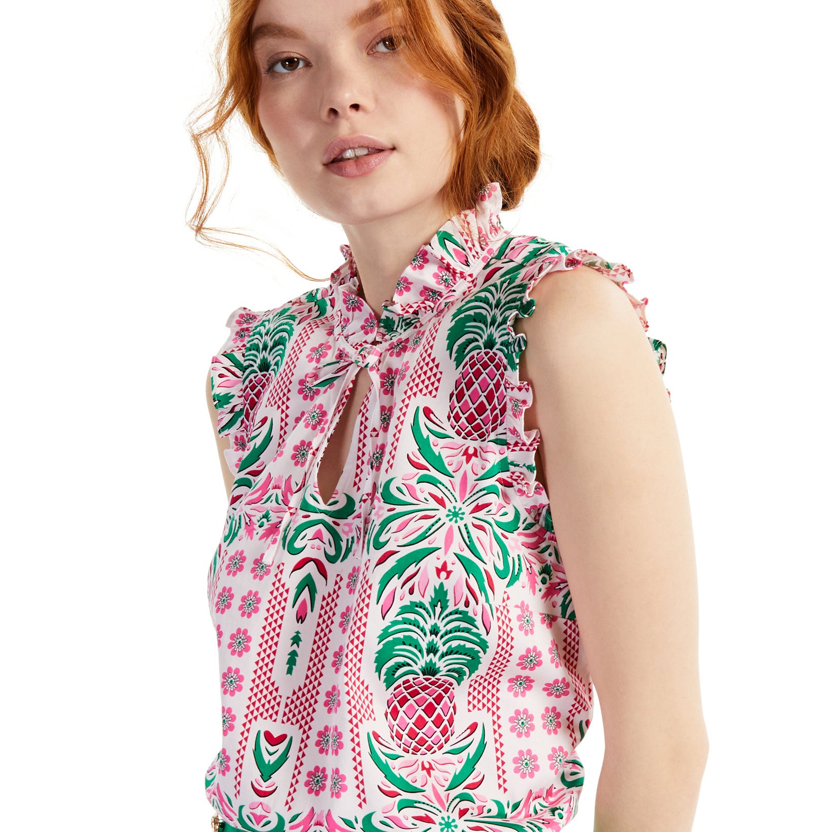 Charter-Club-Women-Petite-Ruffled-Top